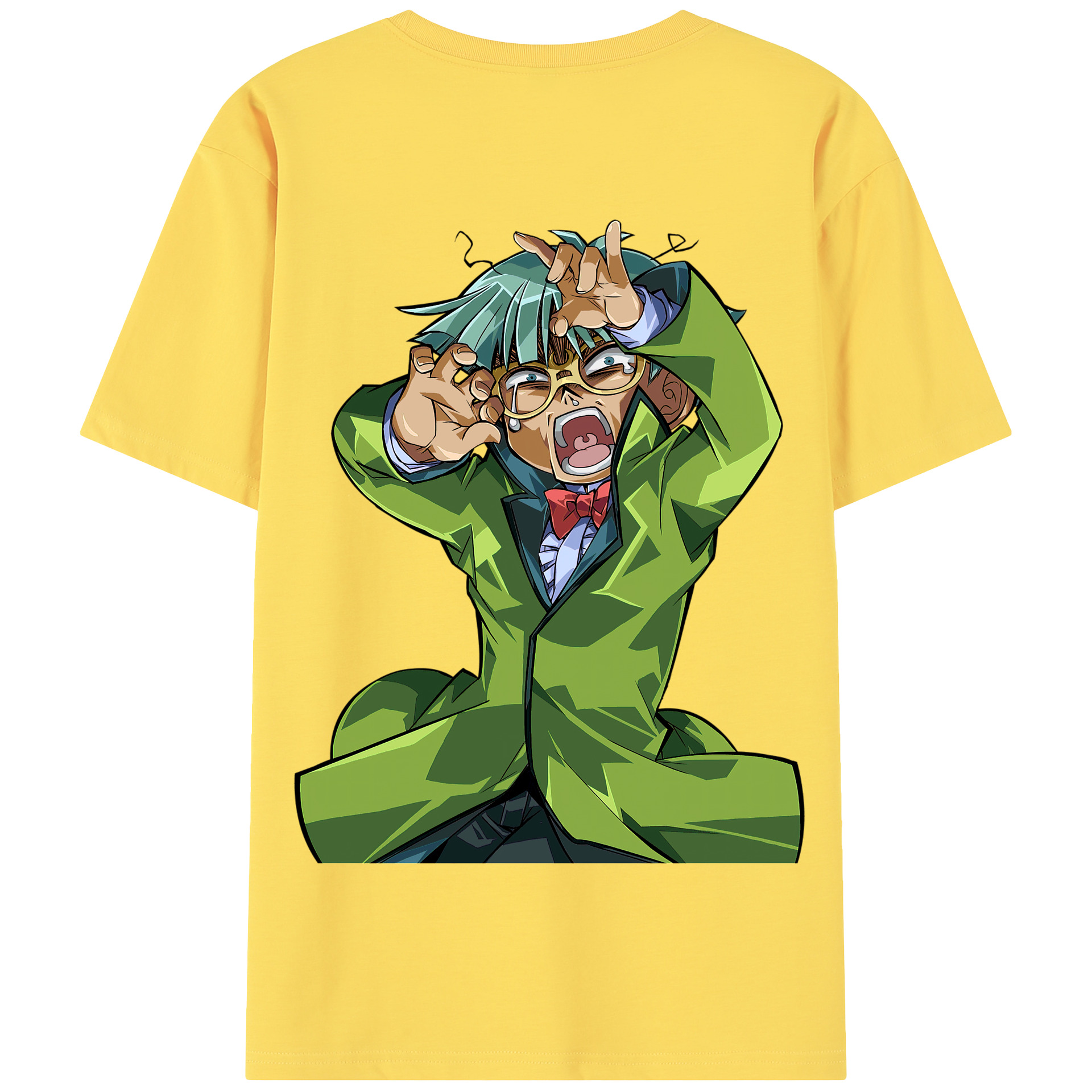 （画像用） 遊☆戯☆王 Yu-Gi-Oh! 綿100％半袖Tシャツ（背面プリント）