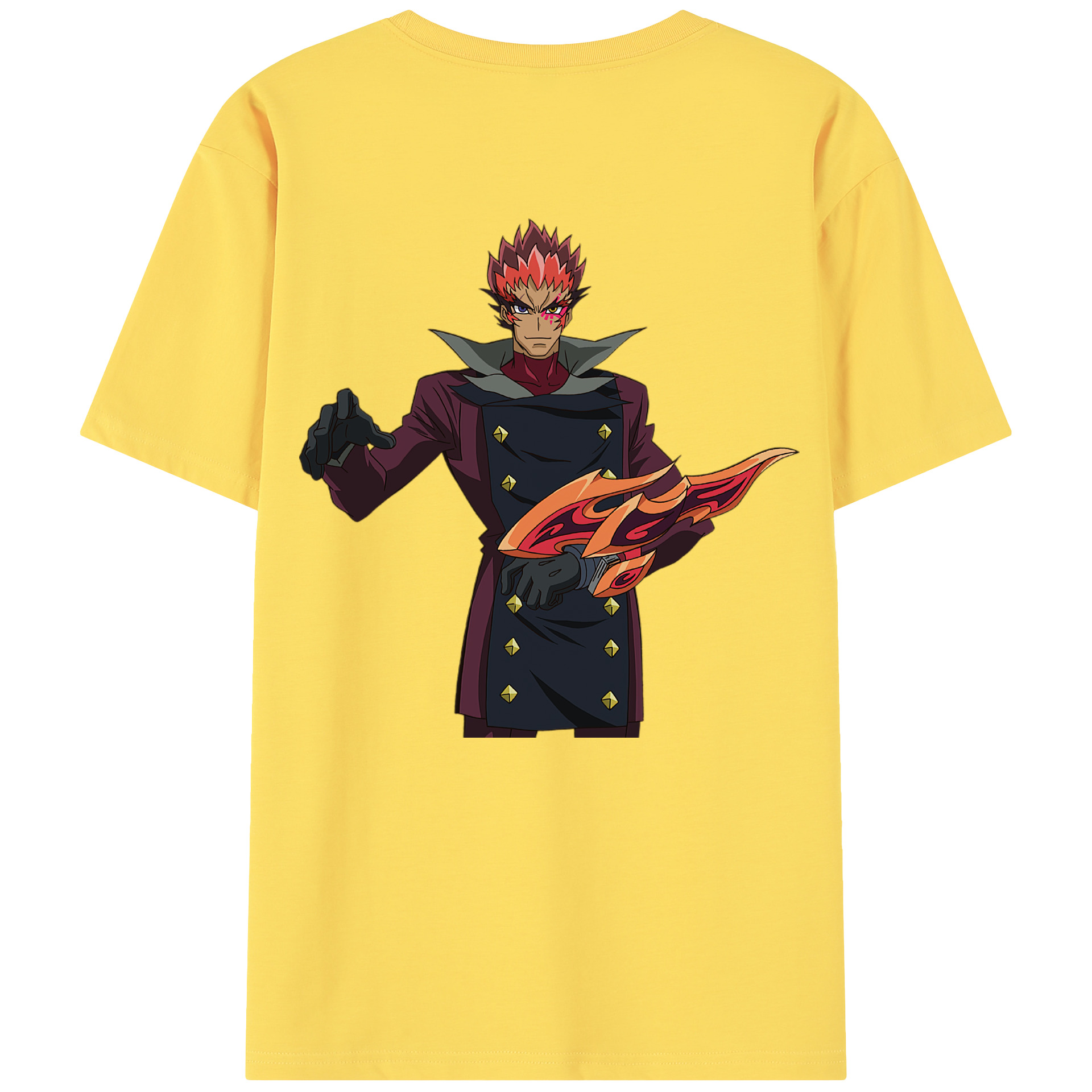 遊☆戯☆王 Yu-Gi-Oh! 綿100％半袖Tシャツ（背面プリント）