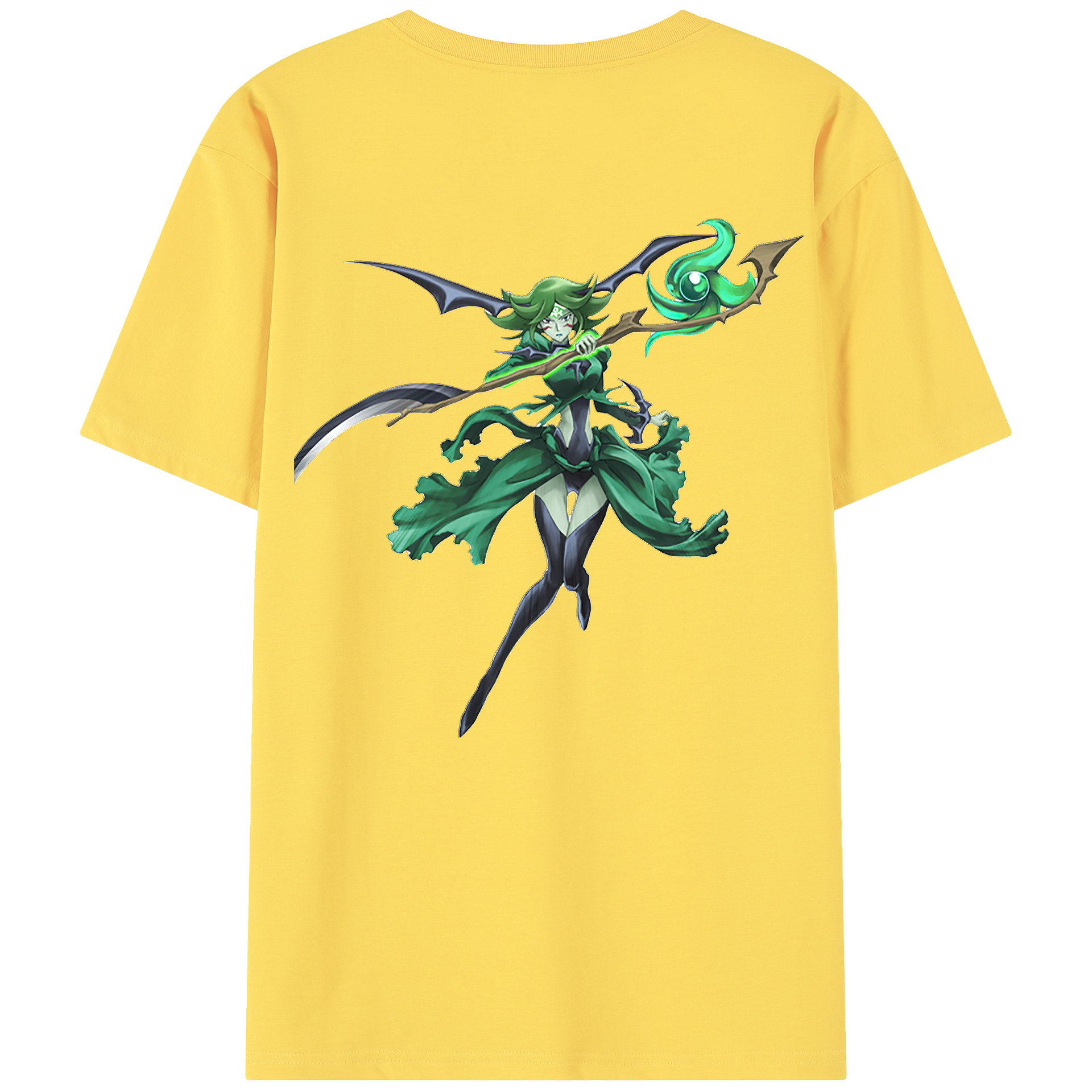 （画像用） 遊☆戯☆王 Yu-Gi-Oh! 綿100％半袖Tシャツ（背面プリント）