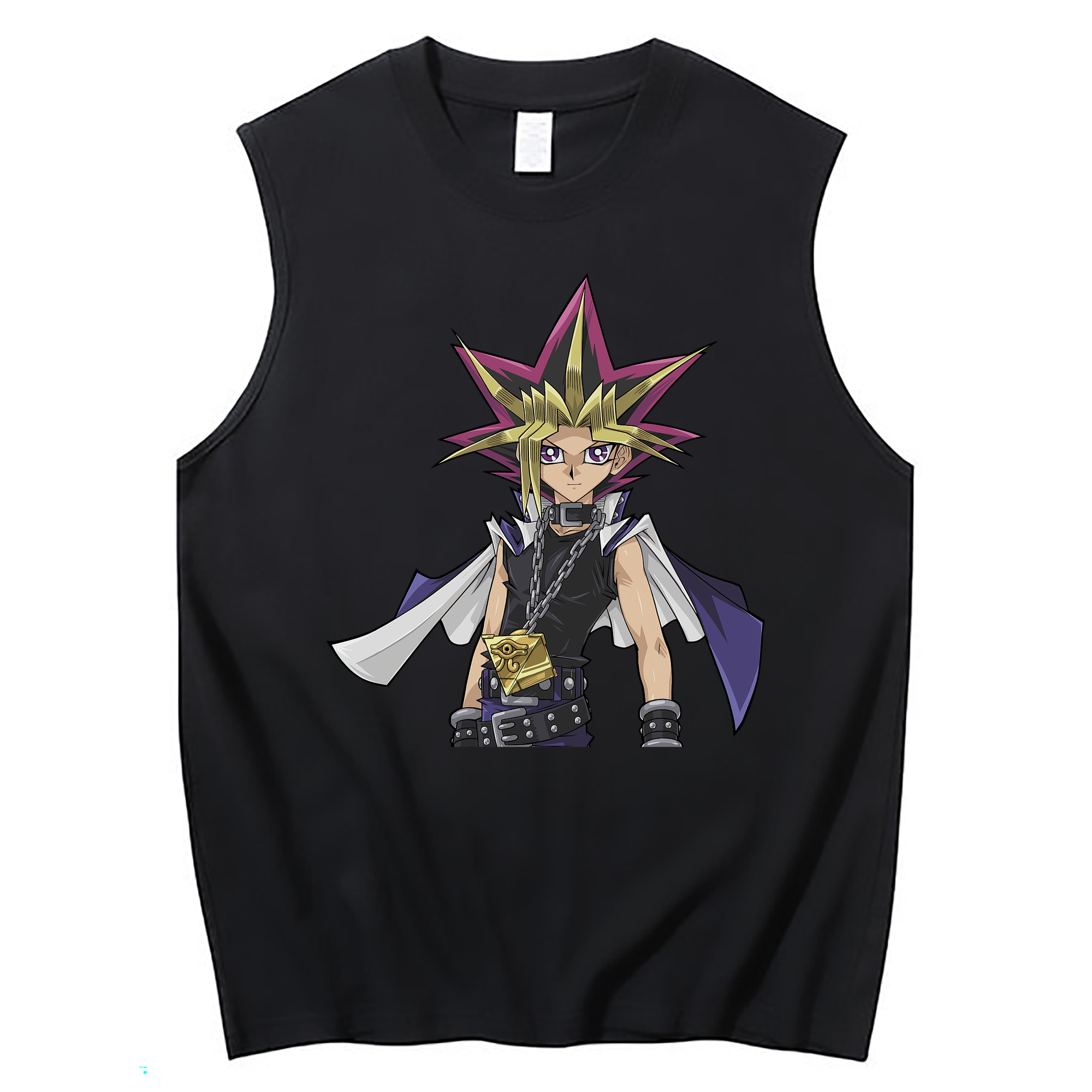 （画像用） 遊☆戯☆王 Yu-Gi-Oh! コットン100％タンクトップ（フロントプリント）