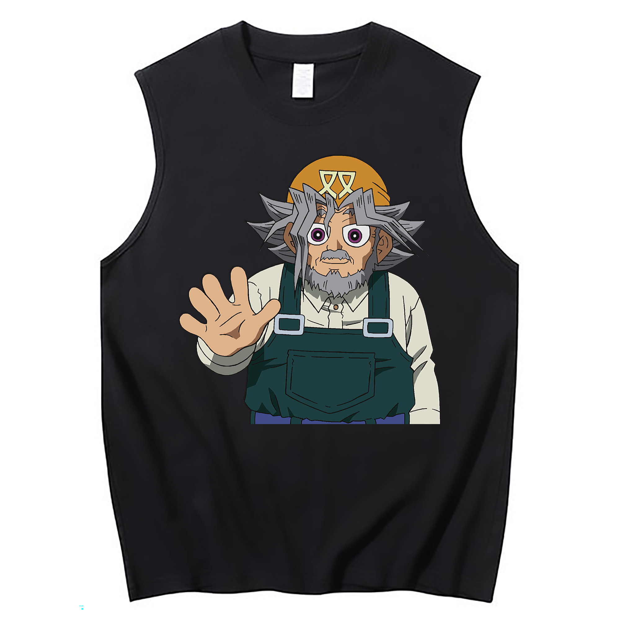 （画像用） 遊☆戯☆王 Yu-Gi-Oh! コットン100％タンクトップ（フロントプリント）