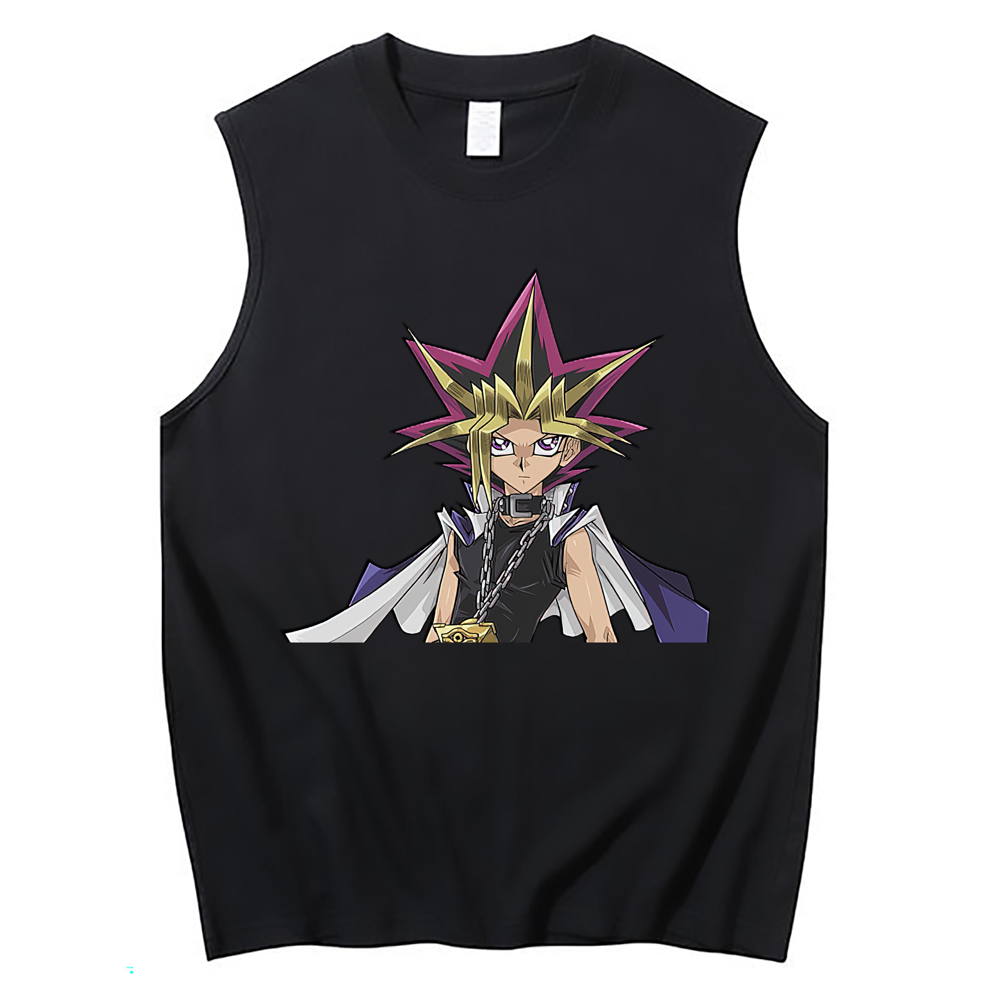 （画像用） 遊☆戯☆王 Yu-Gi-Oh! コットン100％タンクトップ（フロントプリント）