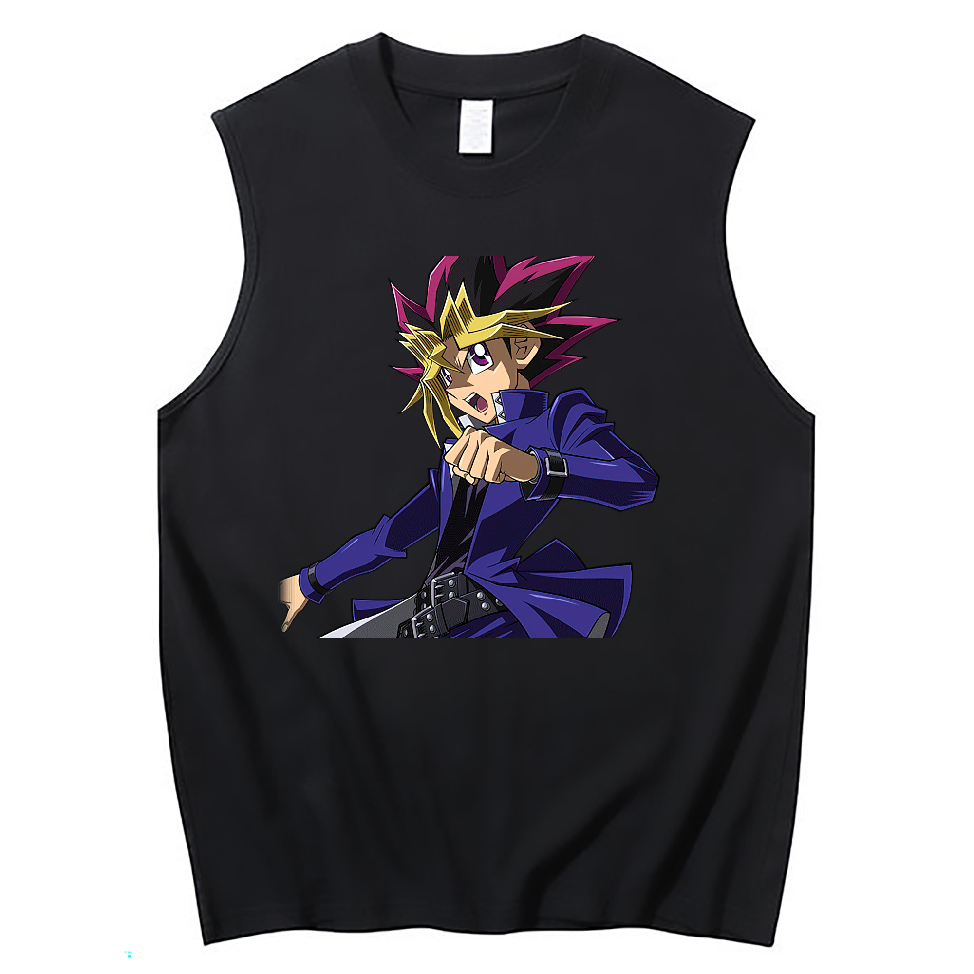 （画像用） 遊☆戯☆王 Yu-Gi-Oh! コットン100％タンクトップ（フロントプリント）