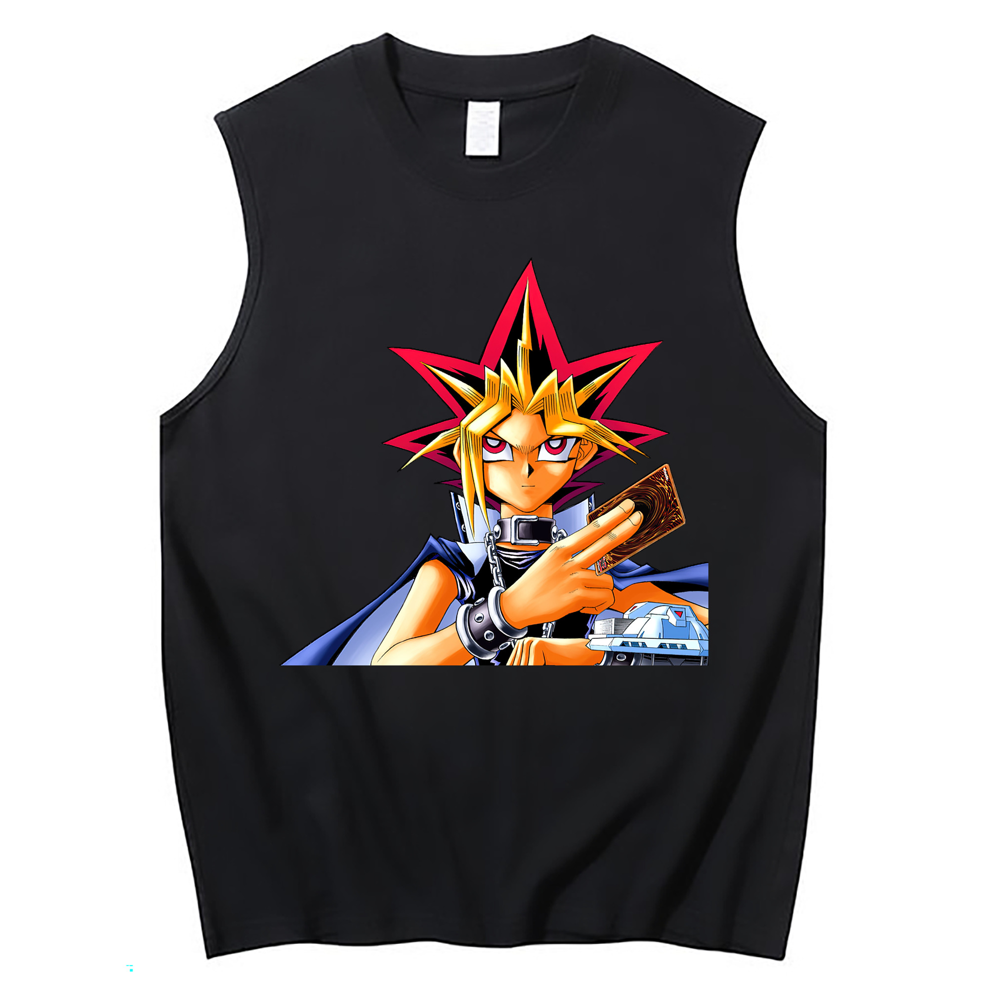 （画像用） 遊☆戯☆王 Yu-Gi-Oh! コットン100％タンクトップ（フロントプリント）