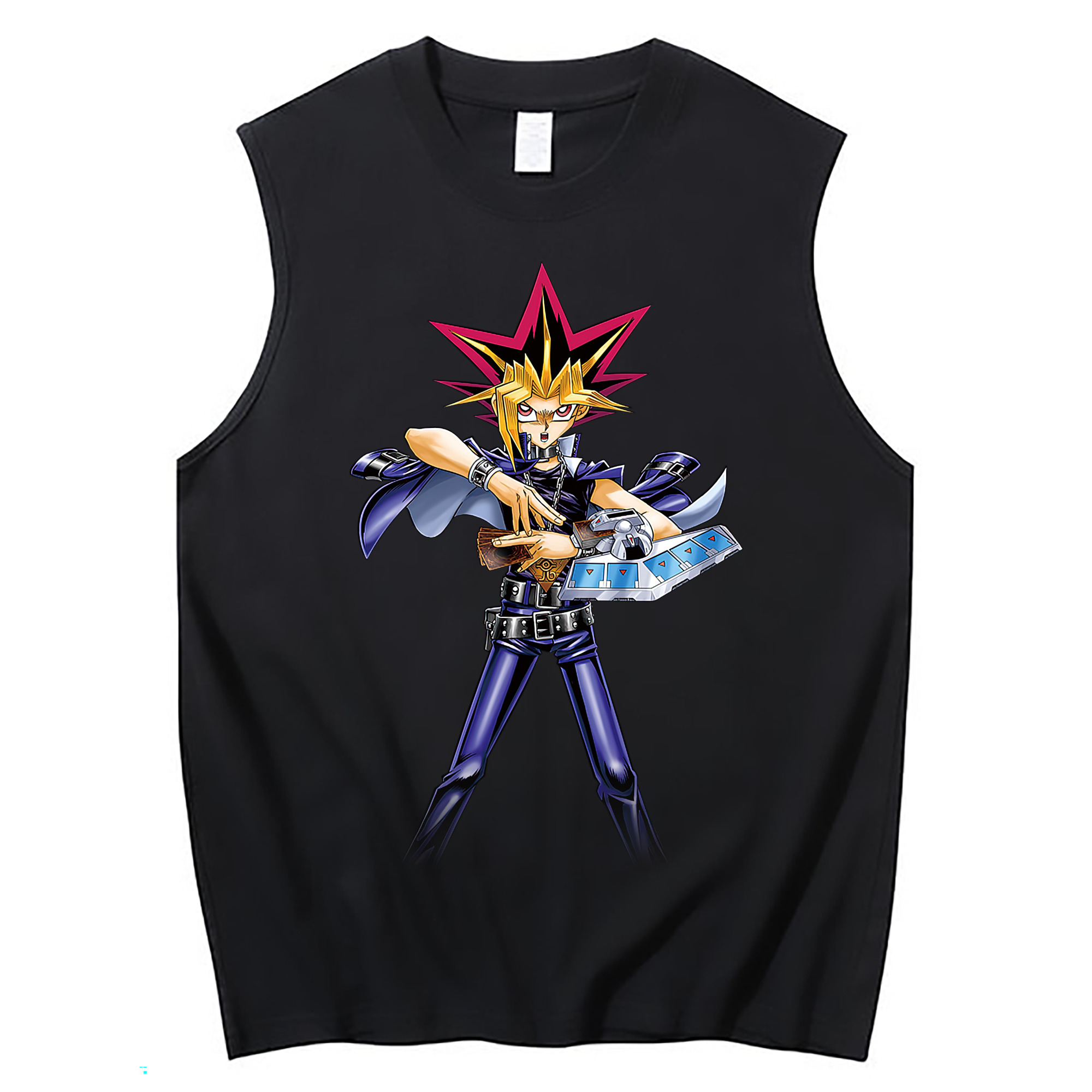 （画像用） 遊☆戯☆王 Yu-Gi-Oh! コットン100％タンクトップ（フロントプリント）