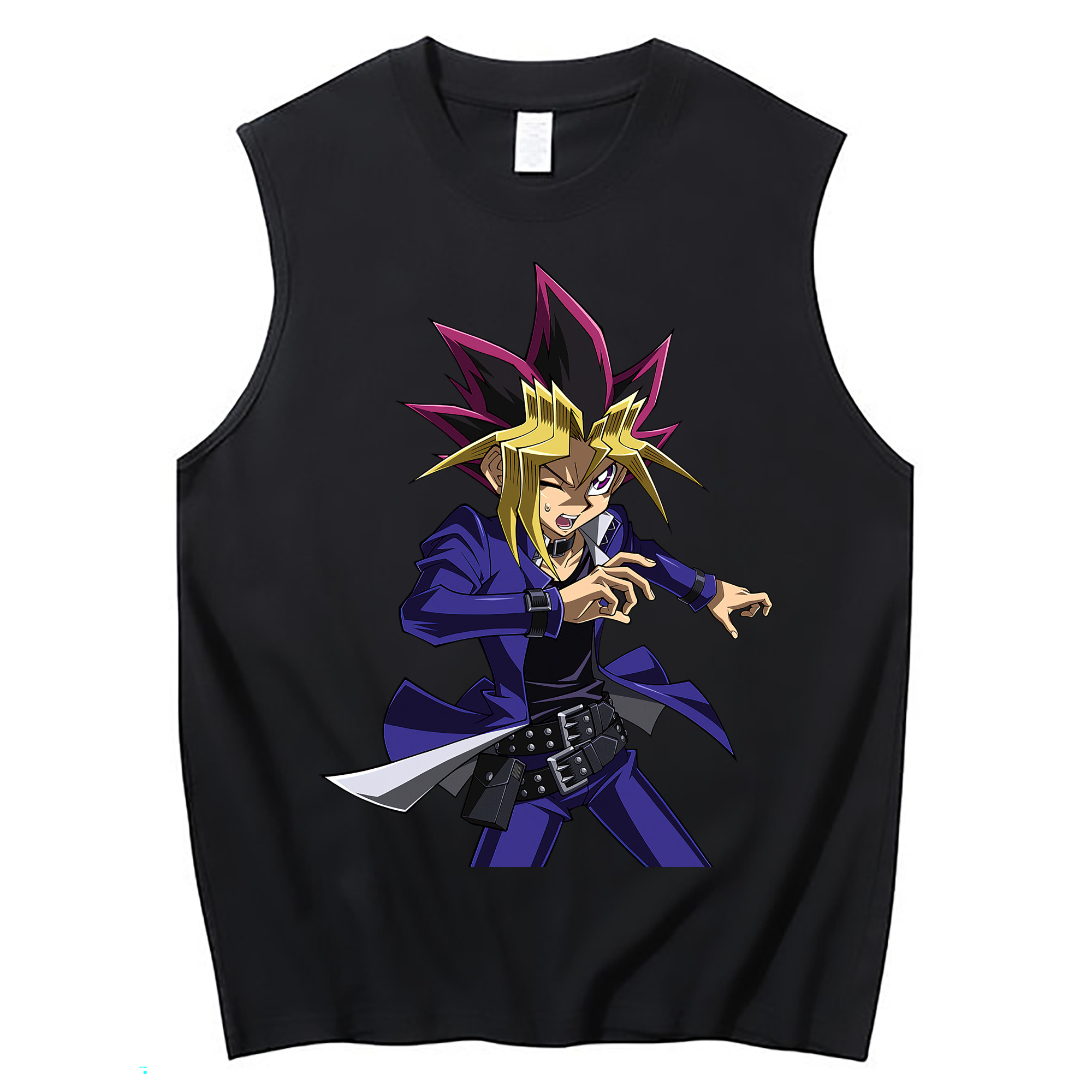 （画像用） 遊☆戯☆王 Yu-Gi-Oh! コットン100％タンクトップ（フロントプリント）