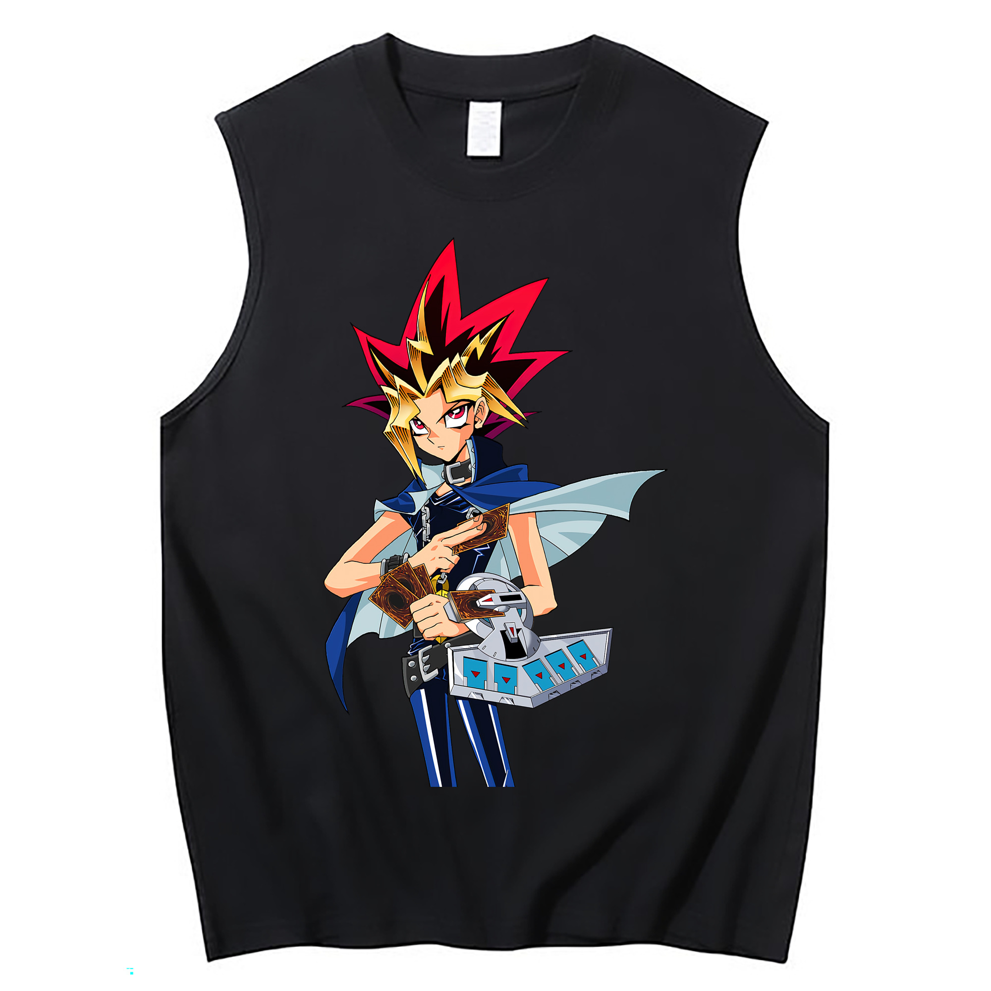 （画像用） 遊☆戯☆王 Yu-Gi-Oh! コットン100％タンクトップ（フロントプリント）