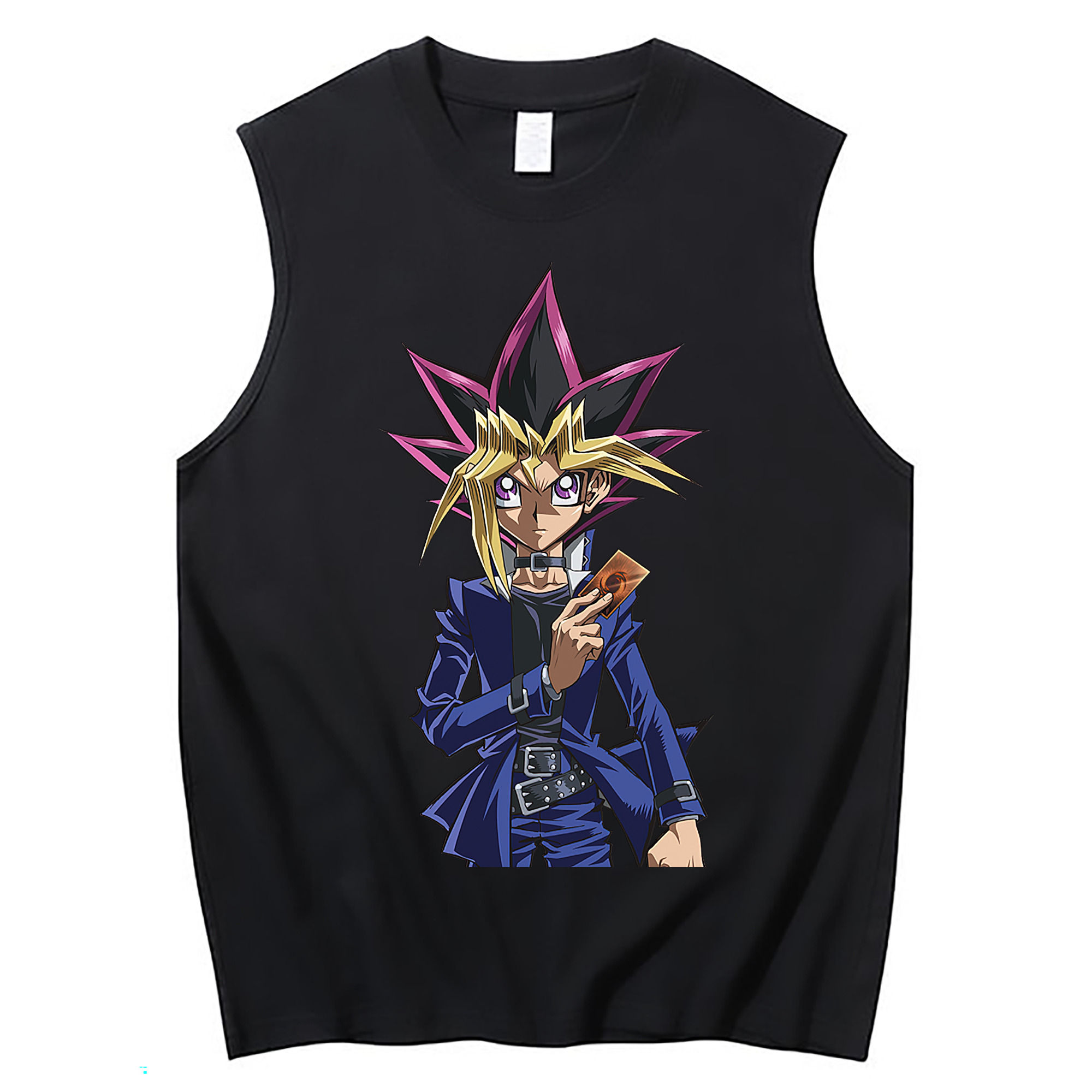 （画像用） 遊☆戯☆王 Yu-Gi-Oh! コットン100％タンクトップ（フロントプリント）