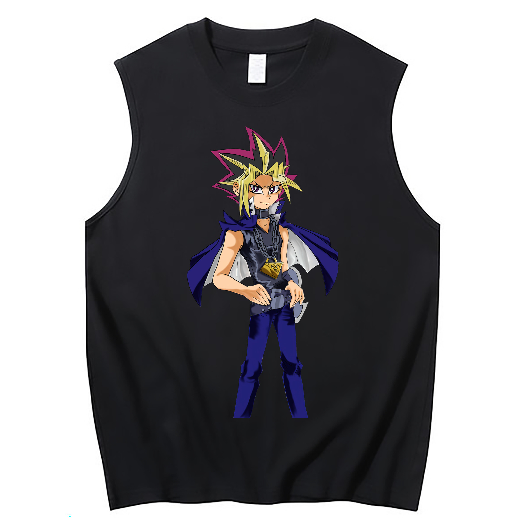 （画像用） 遊☆戯☆王 Yu-Gi-Oh! コットン100％タンクトップ（フロントプリント）