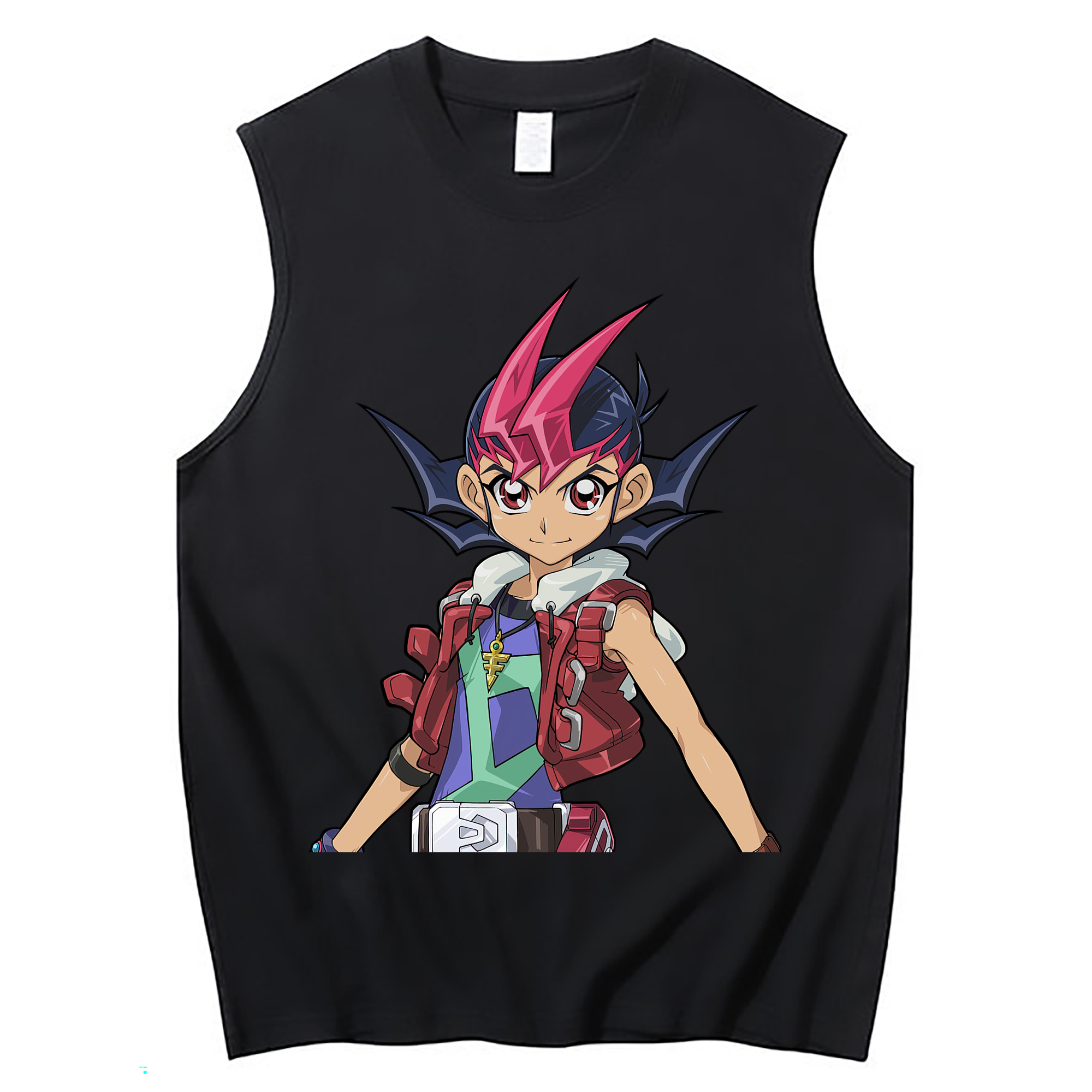 （画像用） 遊☆戯☆王 Yu-Gi-Oh! コットン100％タンクトップ（フロントプリント）