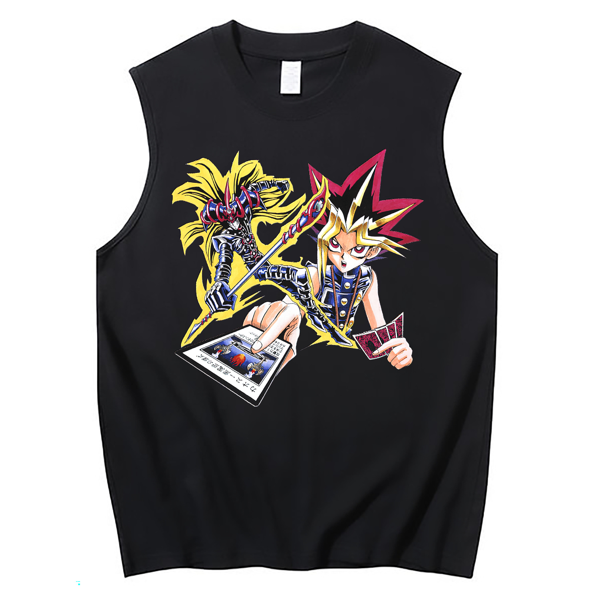 （画像用） 遊☆戯☆王 Yu-Gi-Oh! コットン100％タンクトップ（フロントプリント）