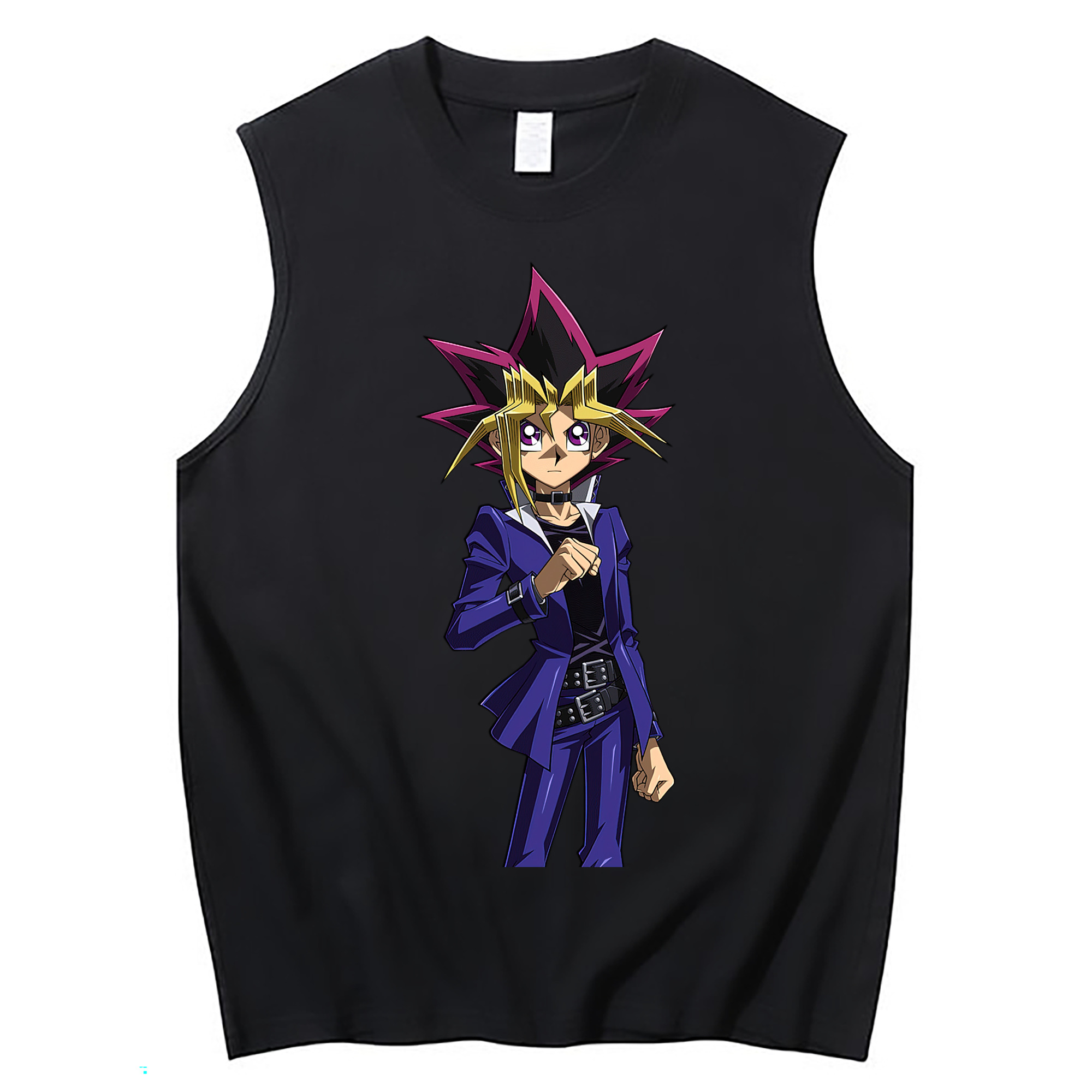 （画像用） 遊☆戯☆王 Yu-Gi-Oh! コットン100％タンクトップ（フロントプリント）