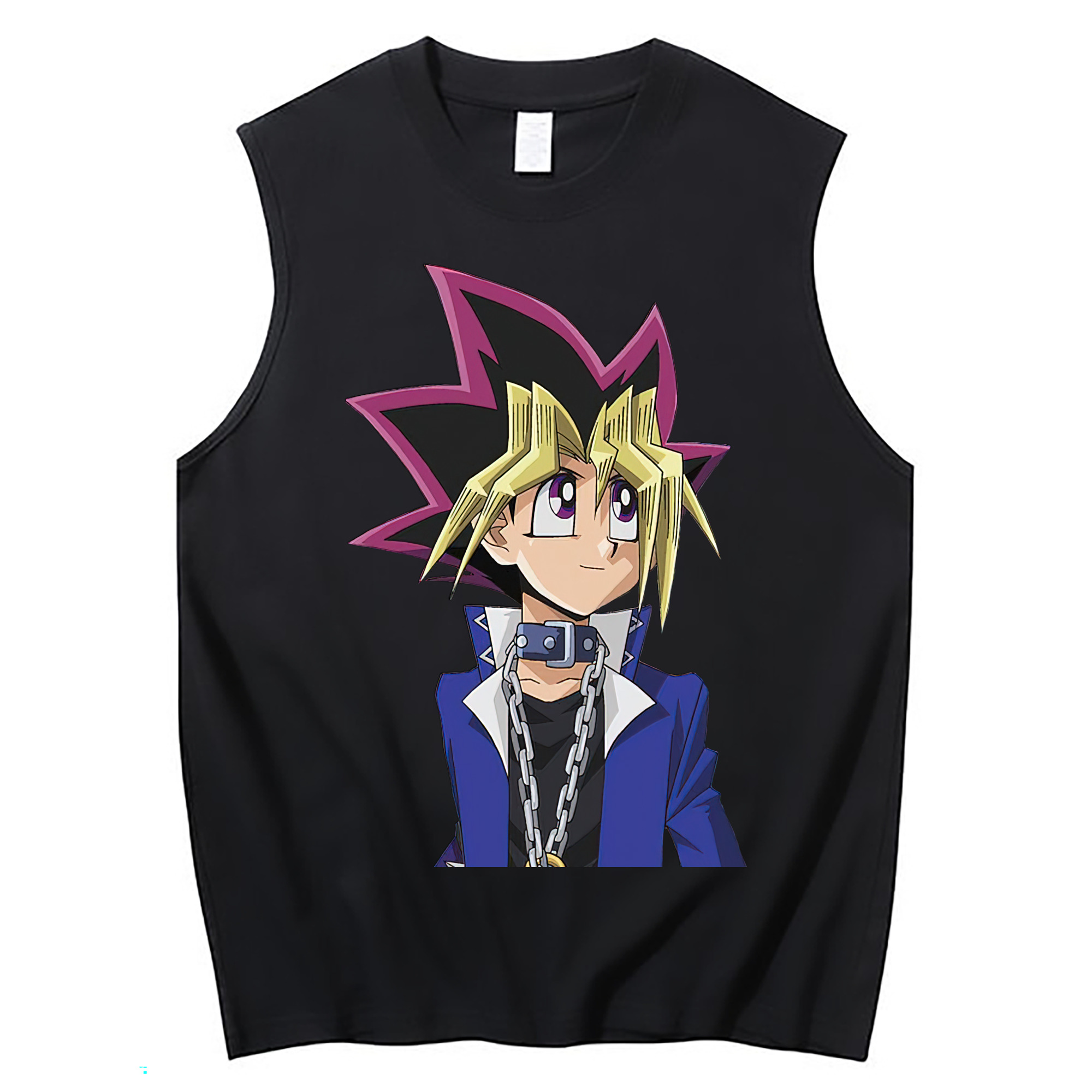 （画像用） 遊☆戯☆王 Yu-Gi-Oh! コットン100％タンクトップ（フロントプリント）