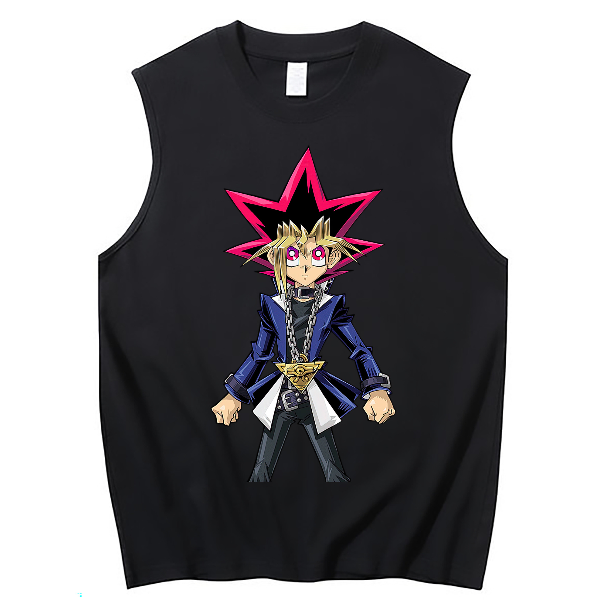 （画像用） 遊☆戯☆王 Yu-Gi-Oh! コットン100％タンクトップ（フロントプリント）
