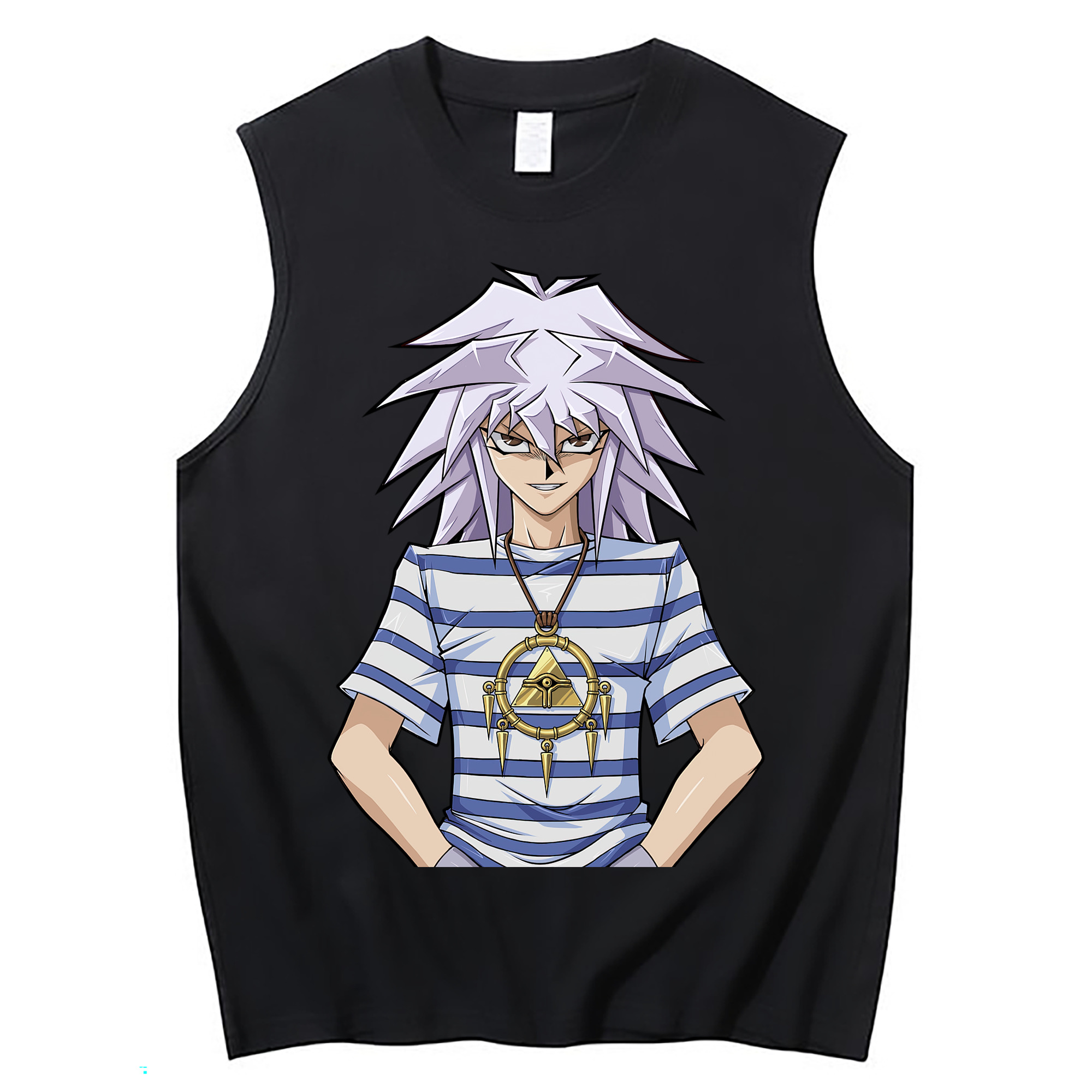 （画像用） 遊☆戯☆王 Yu-Gi-Oh! コットン100％タンクトップ（フロントプリント）