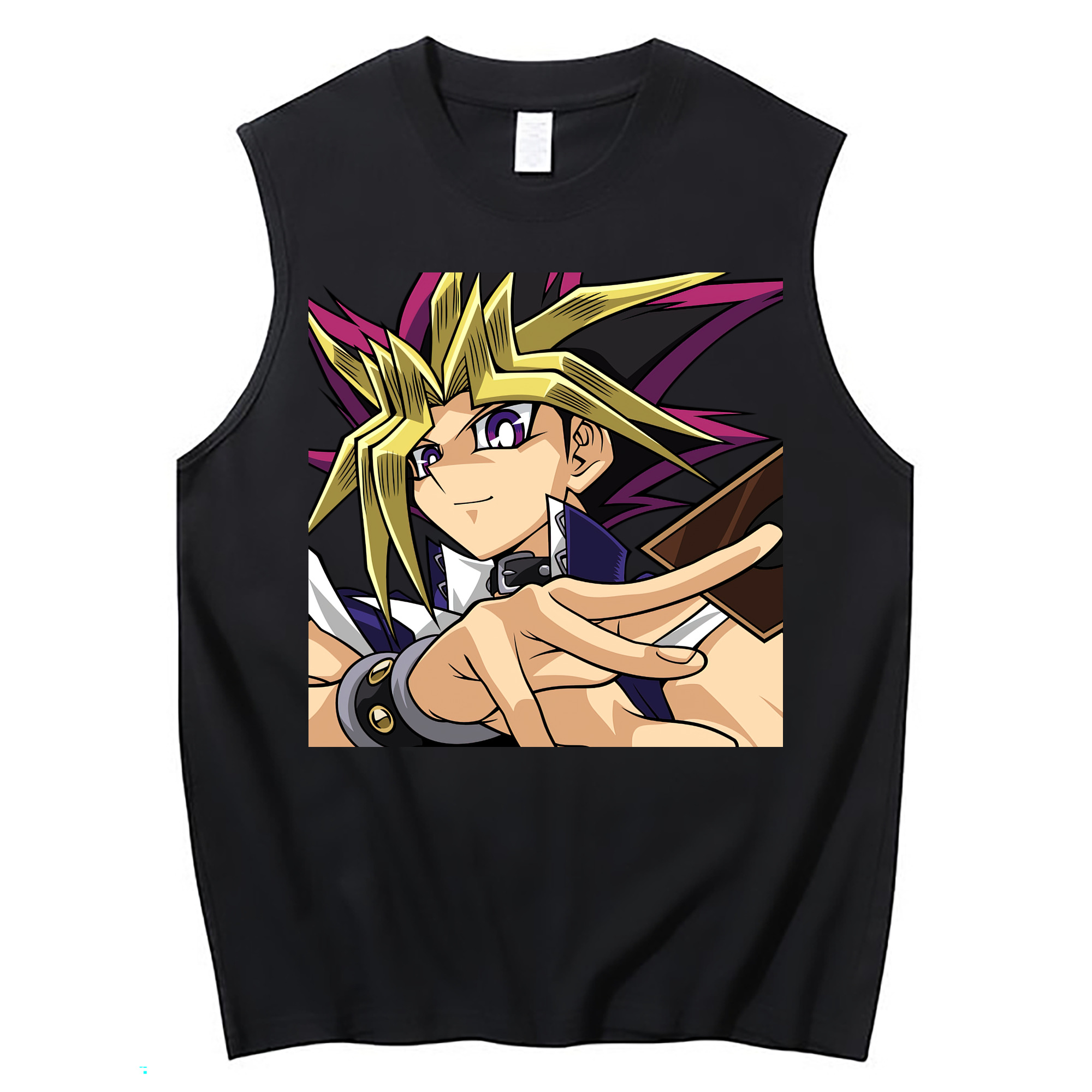 （画像用） 遊☆戯☆王 Yu-Gi-Oh! コットン100％タンクトップ（フロントプリント）