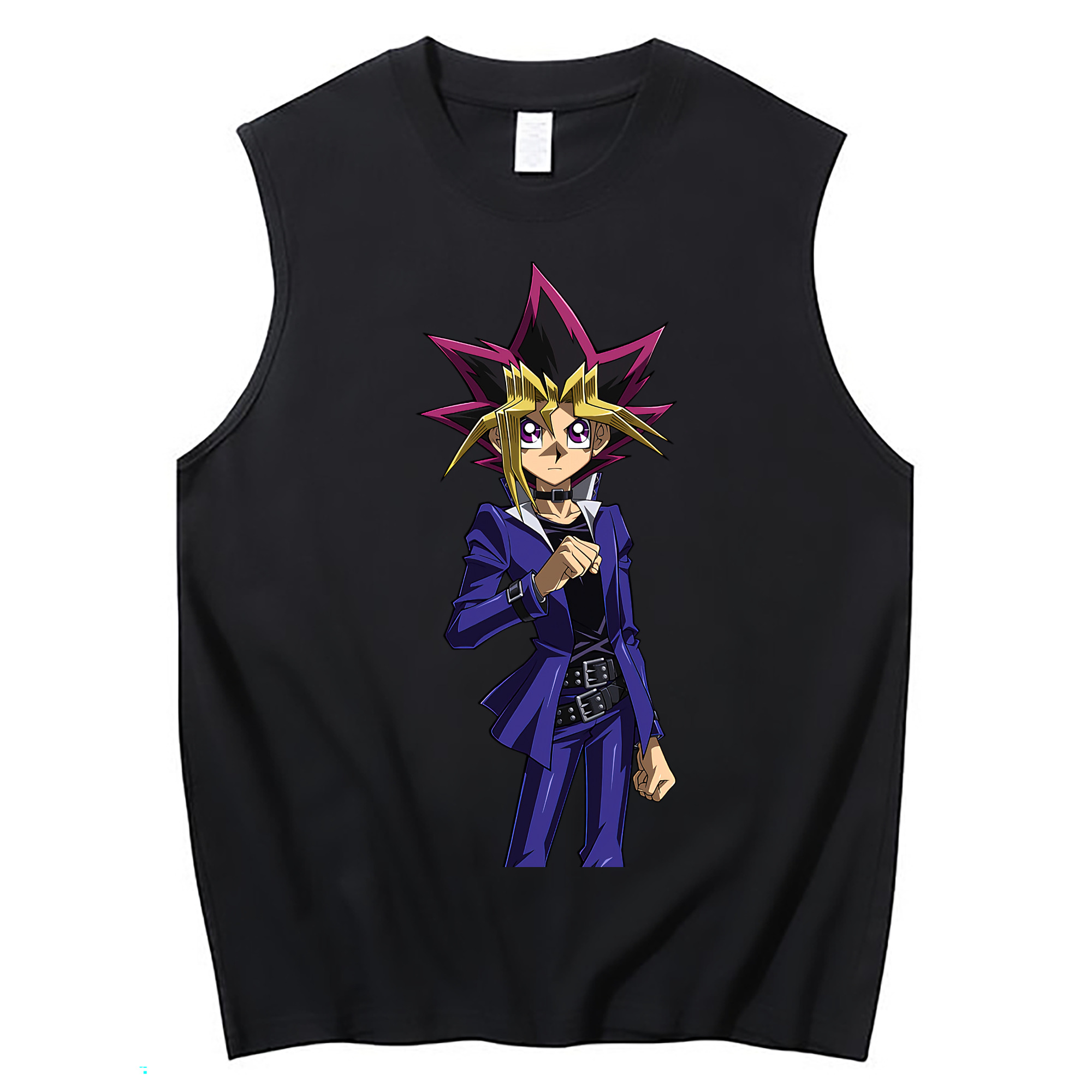 （画像用） 遊☆戯☆王 Yu-Gi-Oh! コットン100％タンクトップ（フロントプリント）