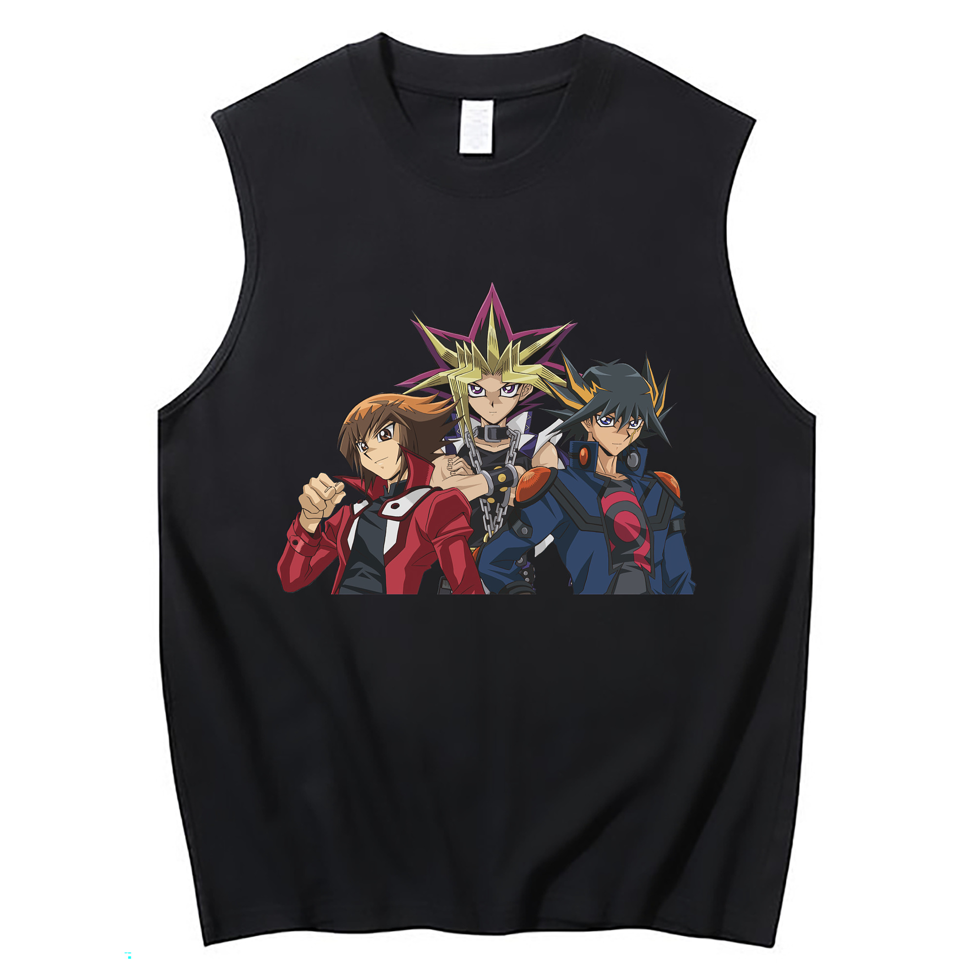 （画像用） 遊☆戯☆王 Yu-Gi-Oh! コットン100％タンクトップ（フロントプリント）