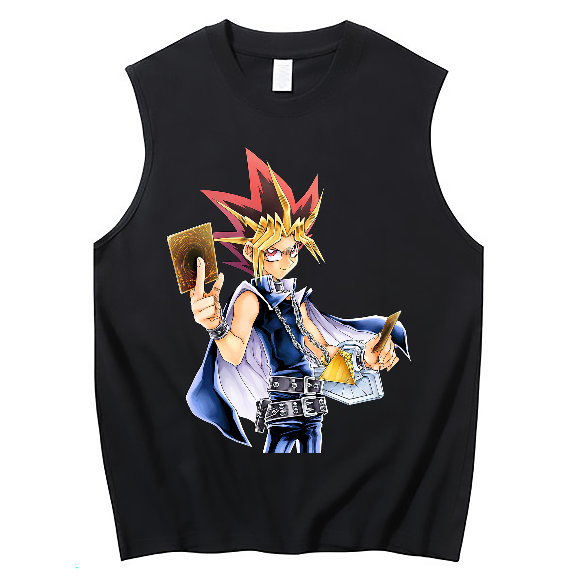 （画像用） 遊☆戯☆王 Yu-Gi-Oh! コットン100％タンクトップ（フロントプリント）