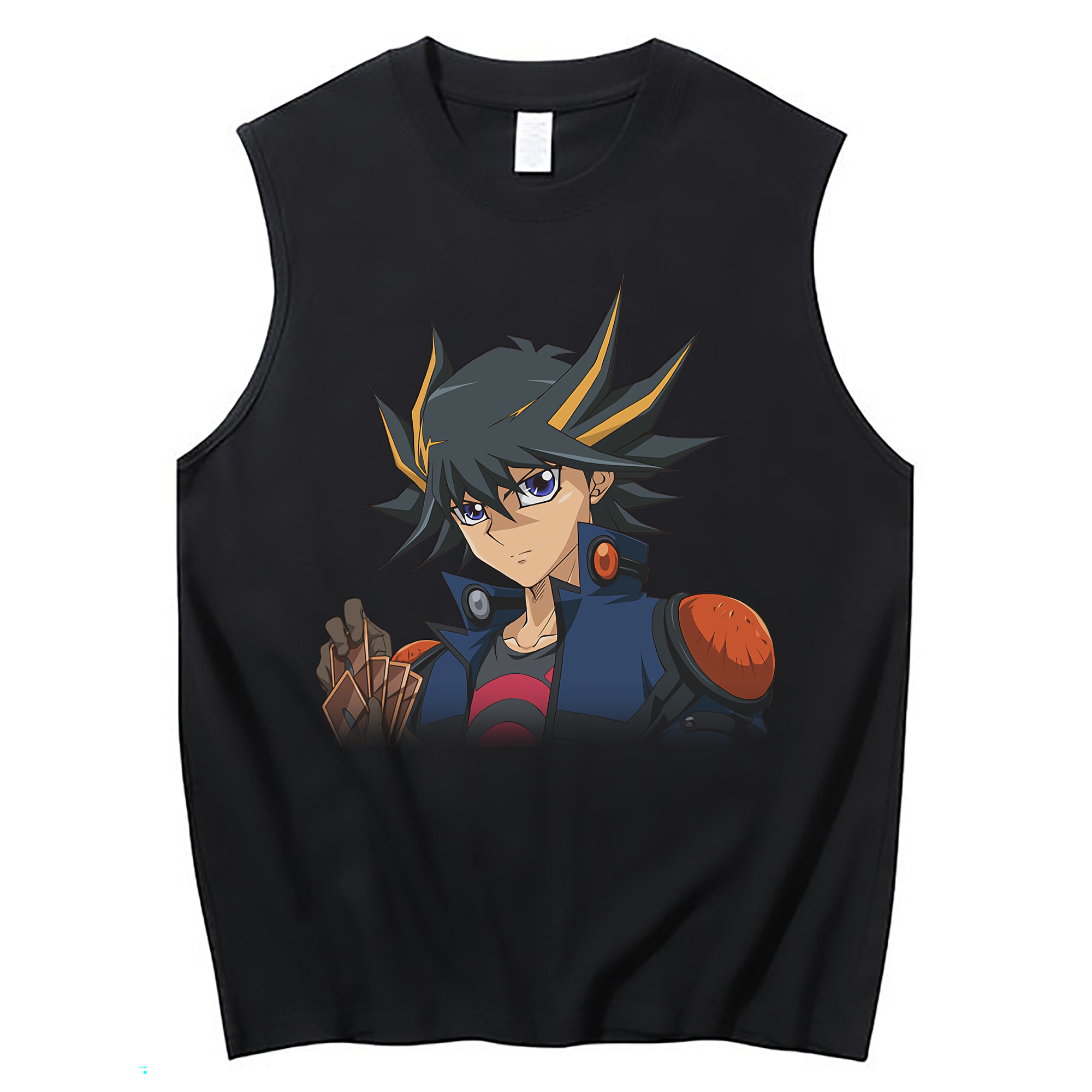 （画像用） 遊☆戯☆王 Yu-Gi-Oh! コットン100％タンクトップ（フロントプリント）