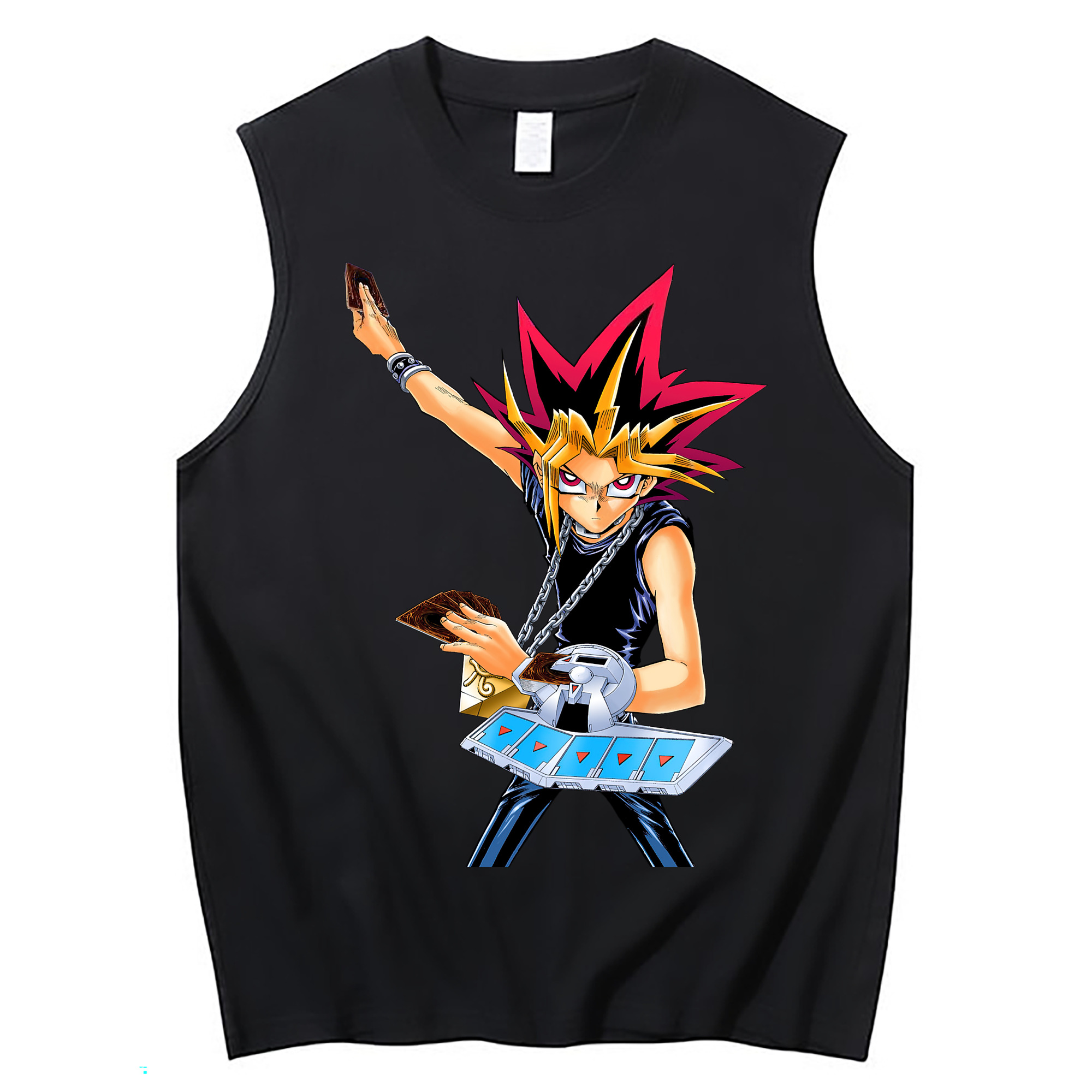 （画像用） 遊☆戯☆王 Yu-Gi-Oh! コットン100％タンクトップ（フロントプリント）