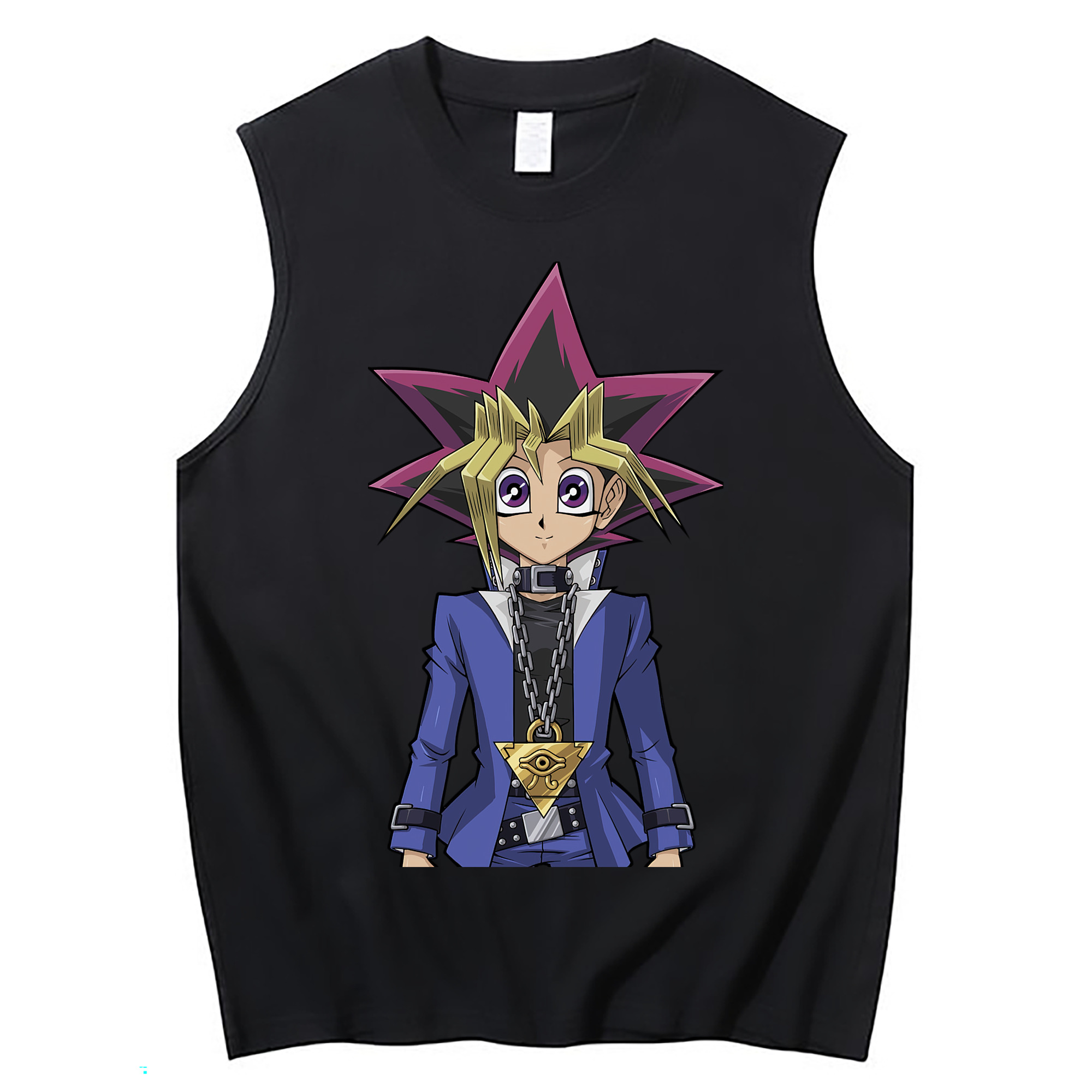 （画像用） 遊☆戯☆王 Yu-Gi-Oh! コットン100％タンクトップ（フロントプリント）