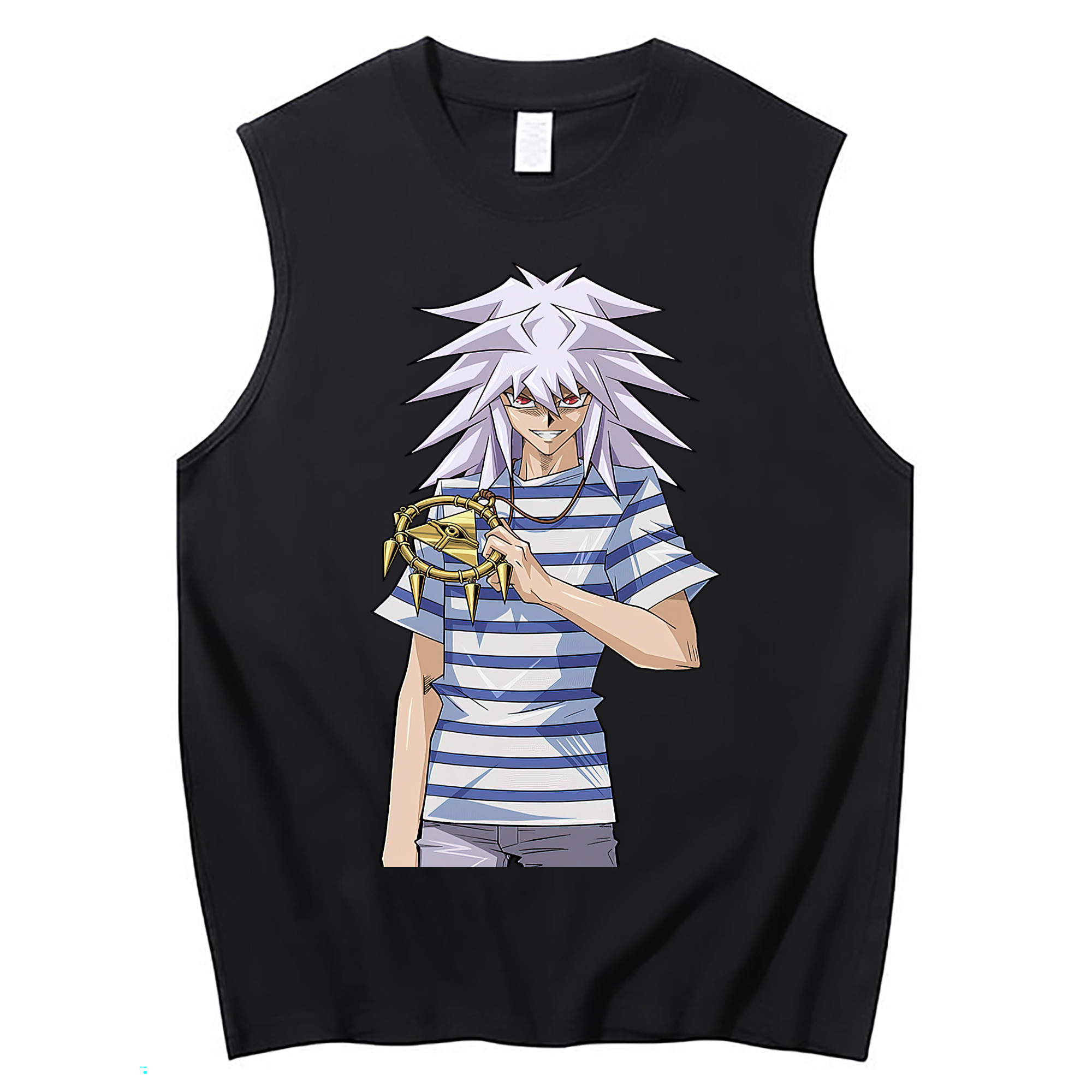 （画像用） 遊☆戯☆王 Yu-Gi-Oh! コットン100％タンクトップ（フロントプリント）