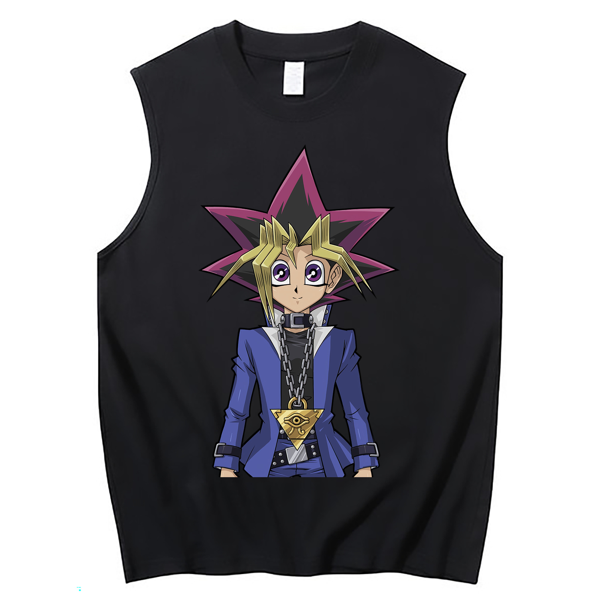 （画像用） 遊☆戯☆王 Yu-Gi-Oh! コットン100％タンクトップ（フロントプリント）