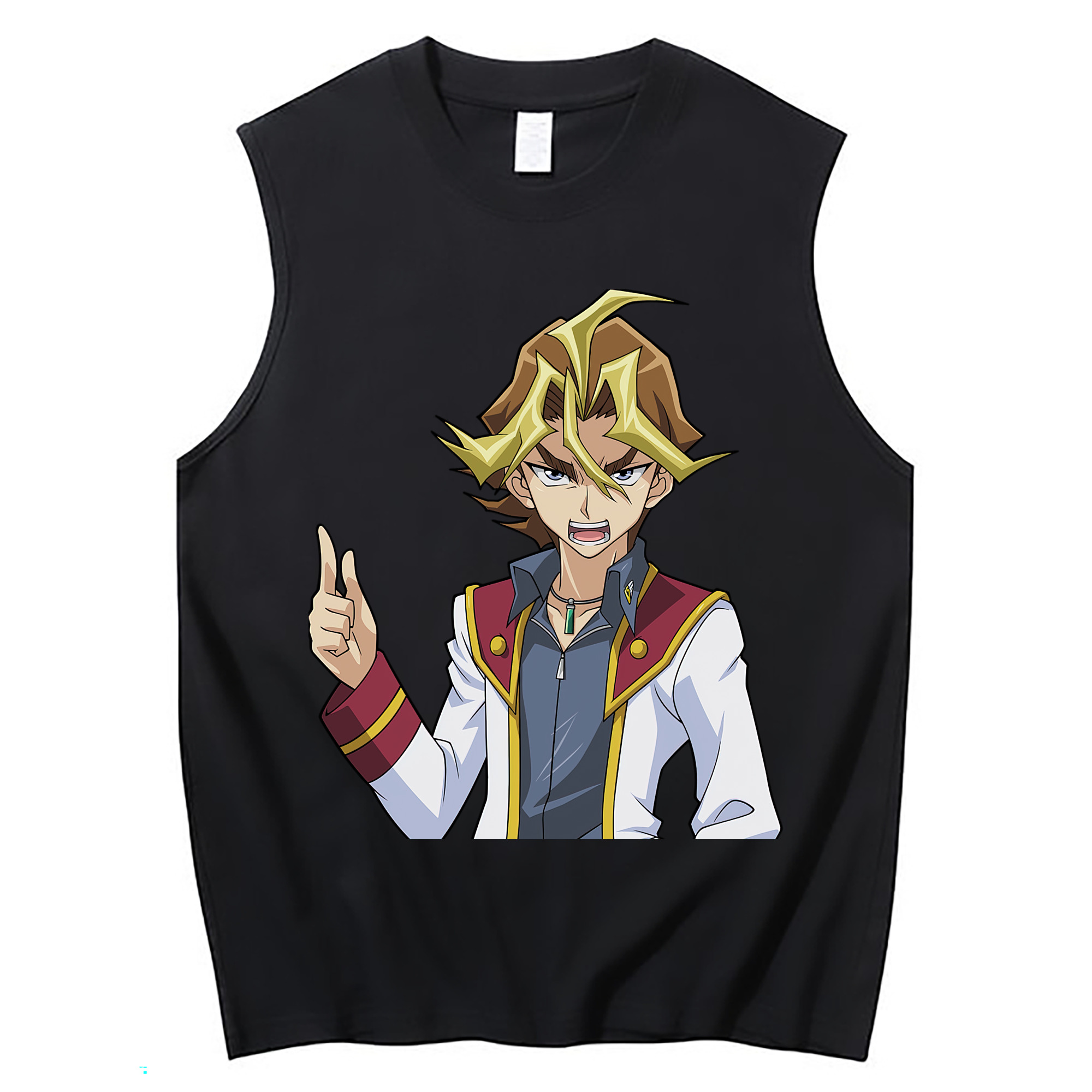 （画像用） 遊☆戯☆王 Yu-Gi-Oh! コットン100％タンクトップ（フロントプリント）