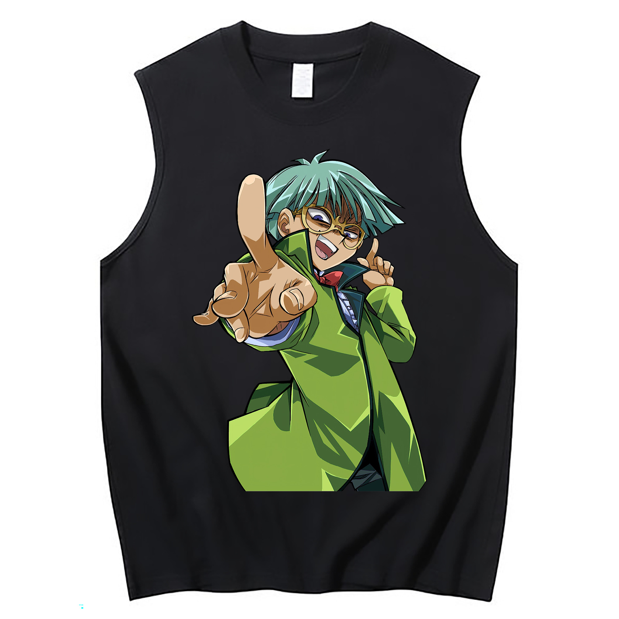 （画像用） 遊☆戯☆王 Yu-Gi-Oh! コットン100％タンクトップ（フロントプリント）