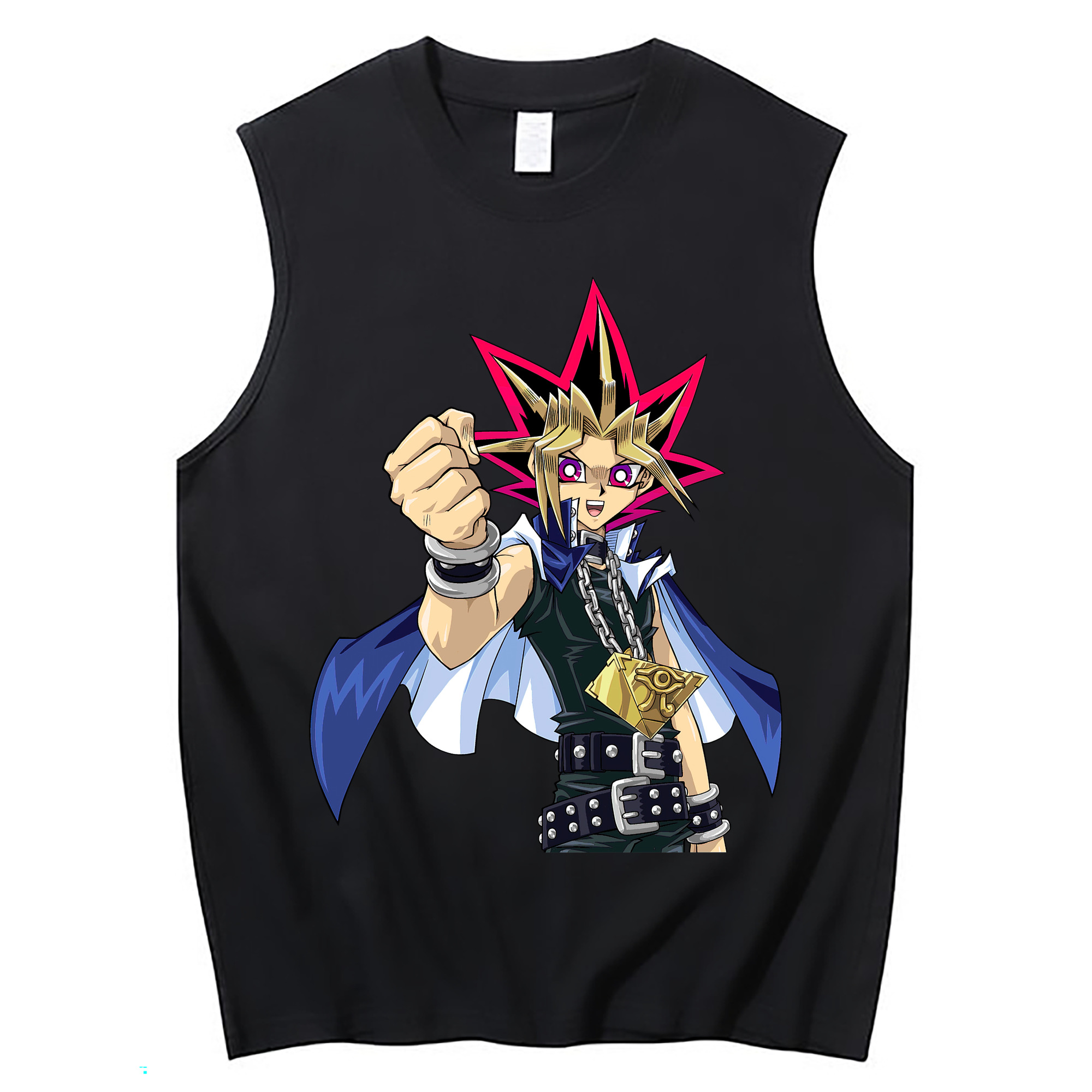 （画像用） 遊☆戯☆王 Yu-Gi-Oh! コットン100％タンクトップ（フロントプリント）