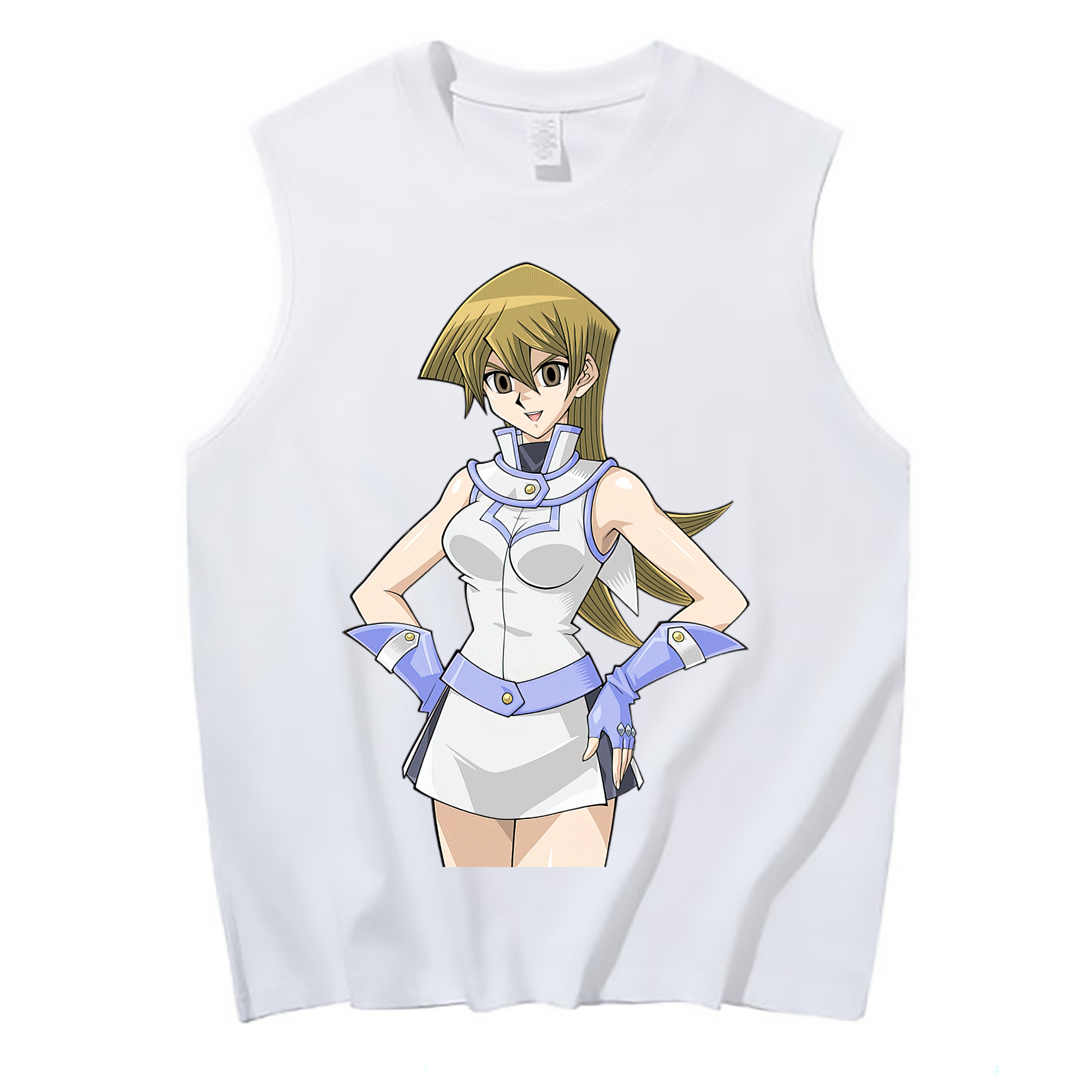 （画像用） 遊☆戯☆王 Yu-Gi-Oh! コットン100％タンクトップ（フロントプリント）