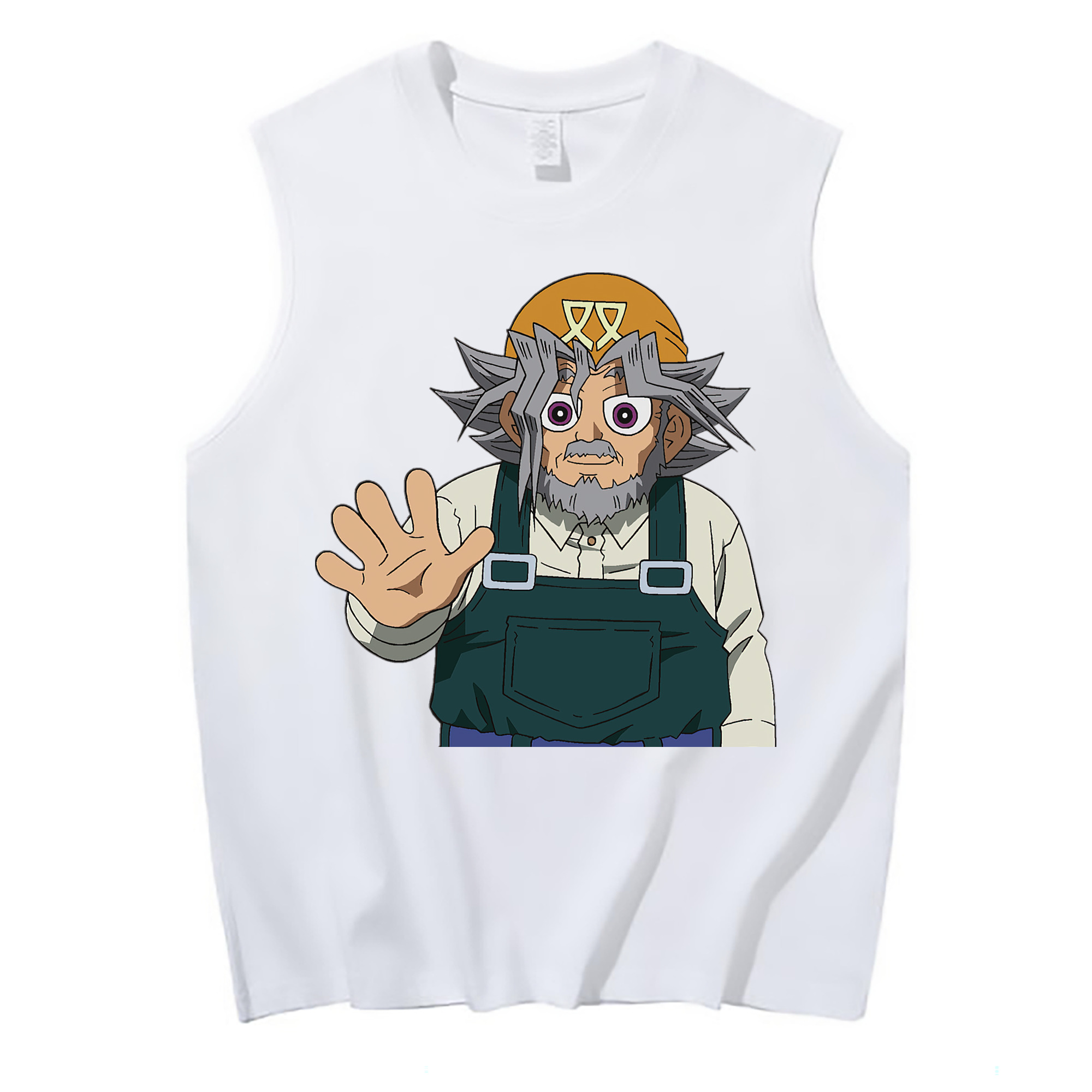 （画像用） 遊☆戯☆王 Yu-Gi-Oh! コットン100％タンクトップ（フロントプリント）