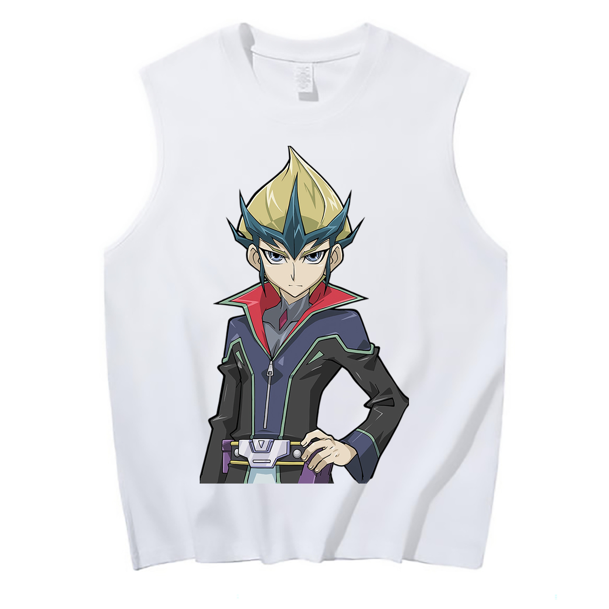 （画像用） 遊☆戯☆王 Yu-Gi-Oh! コットン100％タンクトップ（フロントプリント）