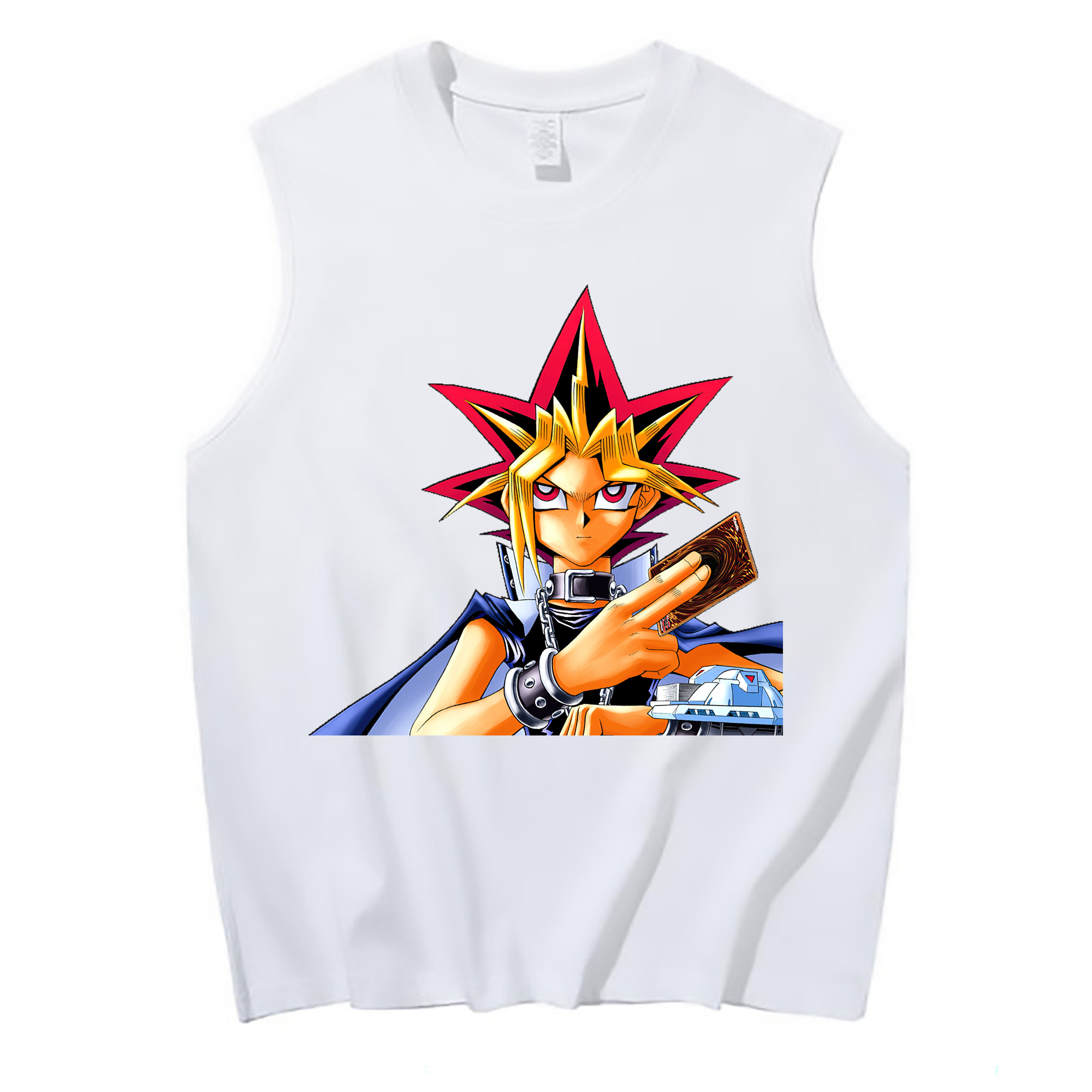 （画像用） 遊☆戯☆王 Yu-Gi-Oh! コットン100％タンクトップ（フロントプリント）