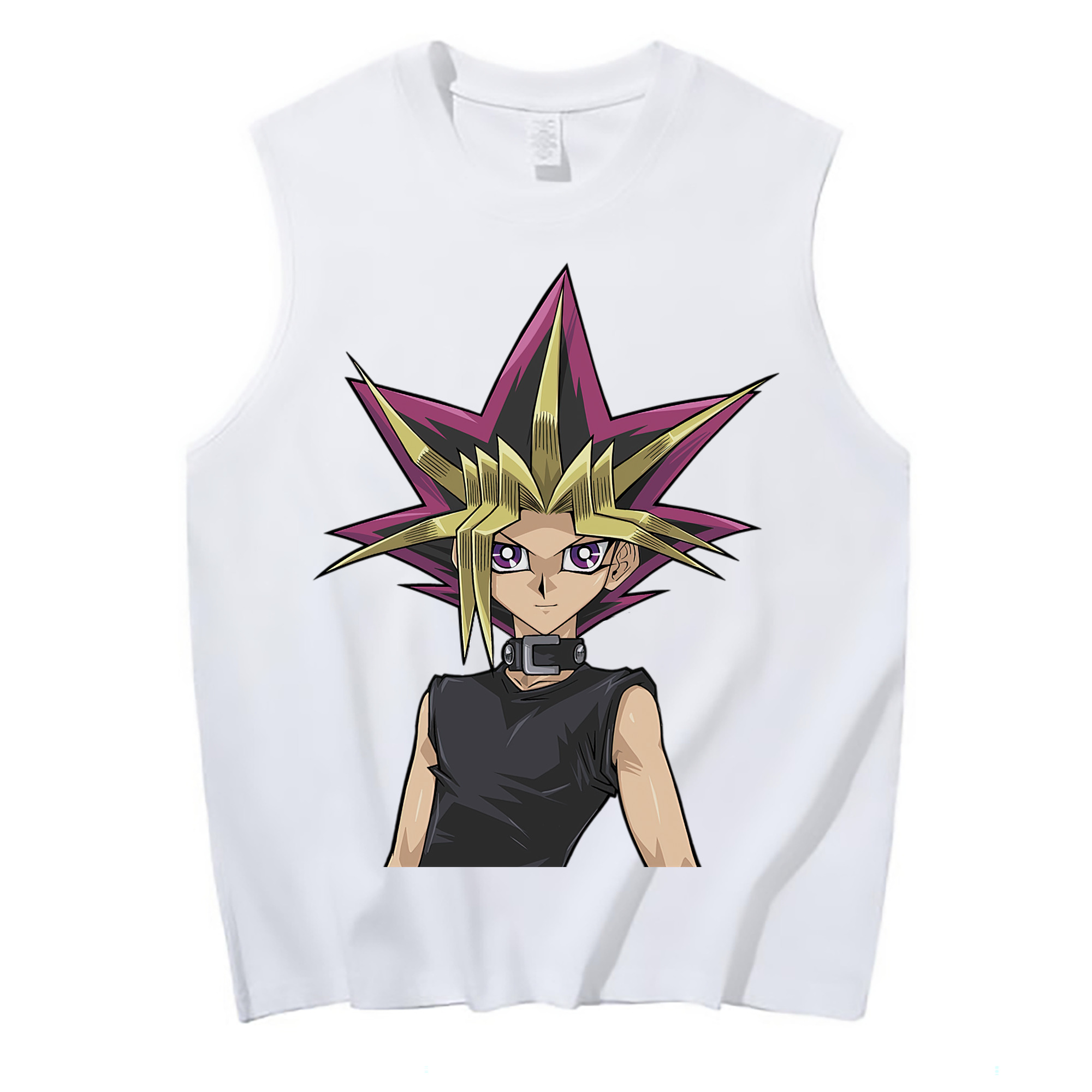 （画像用） 遊☆戯☆王 Yu-Gi-Oh! コットン100％タンクトップ（フロントプリント）