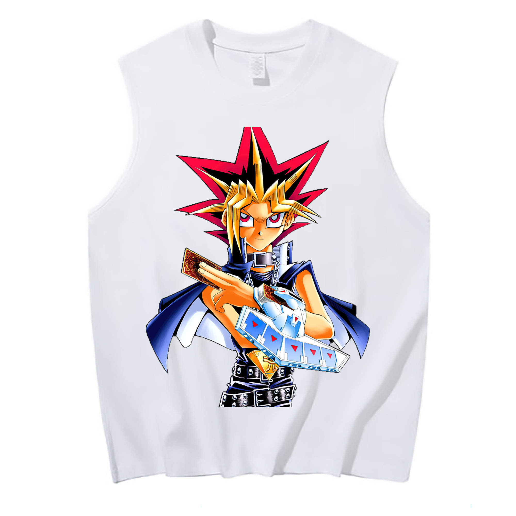 （画像用） 遊☆戯☆王 Yu-Gi-Oh! コットン100％タンクトップ（フロントプリント）