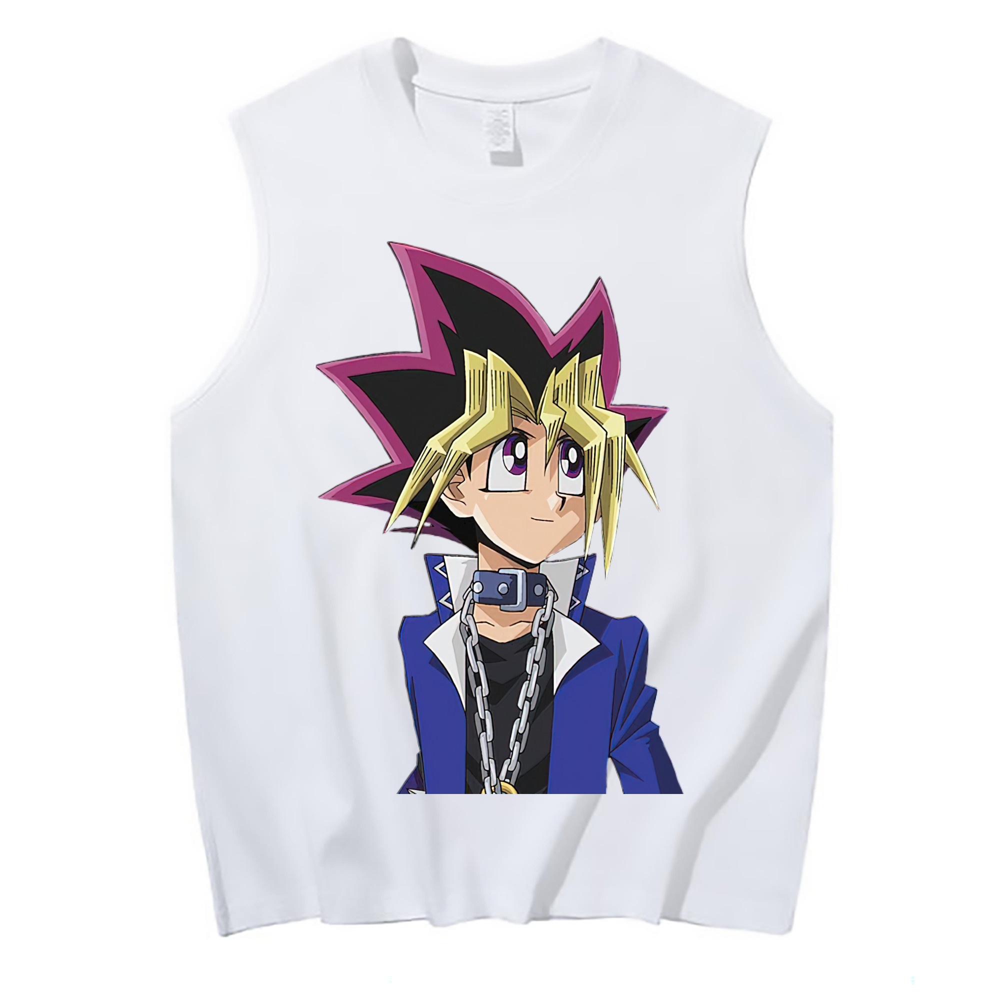 （画像用） 遊☆戯☆王 Yu-Gi-Oh! コットン100％タンクトップ（フロントプリント）