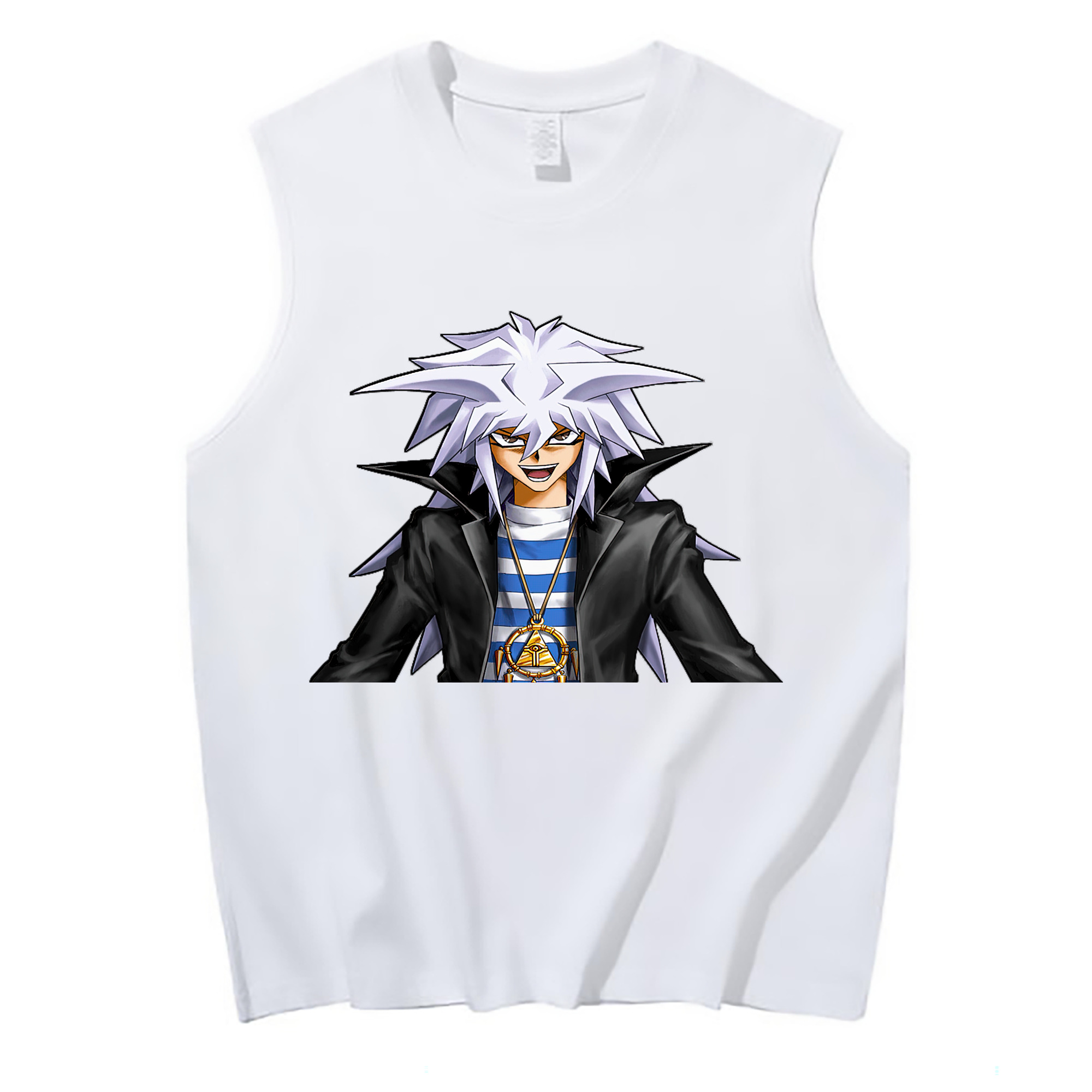 （画像用） 遊☆戯☆王 Yu-Gi-Oh! コットン100％タンクトップ（フロントプリント）