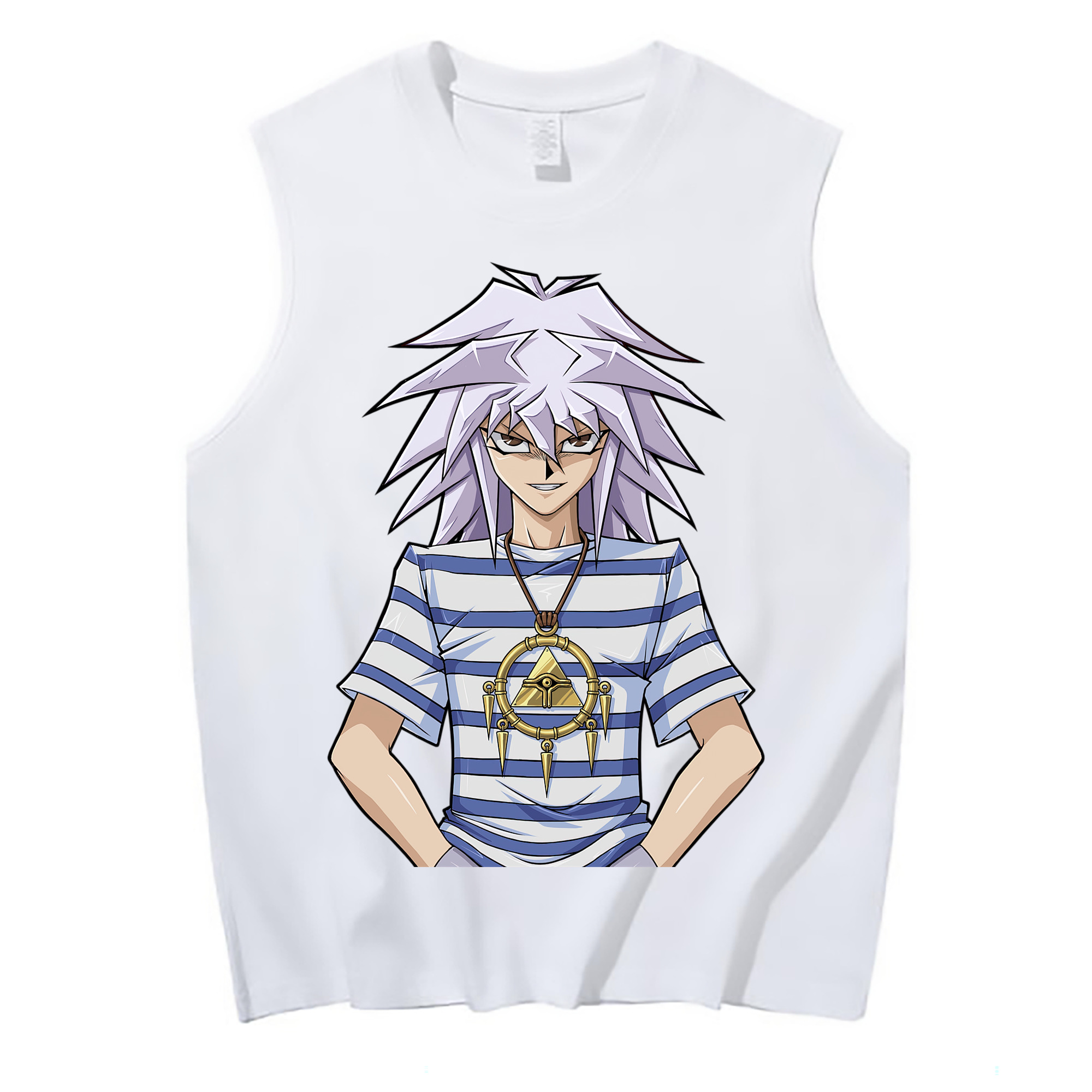 （画像用） 遊☆戯☆王 Yu-Gi-Oh! コットン100％タンクトップ（フロントプリント）