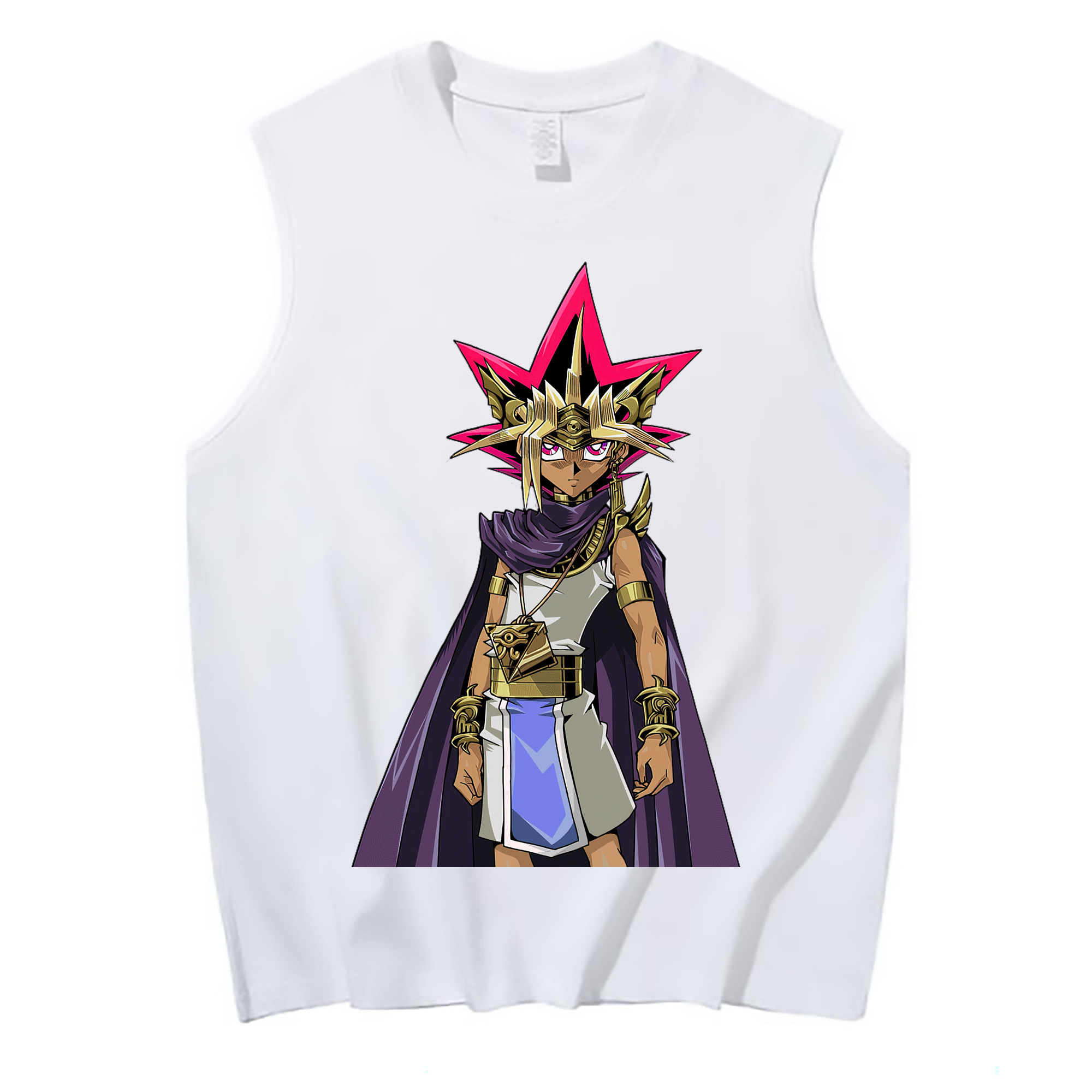 （画像用） 遊☆戯☆王 Yu-Gi-Oh! コットン100％タンクトップ（フロントプリント）