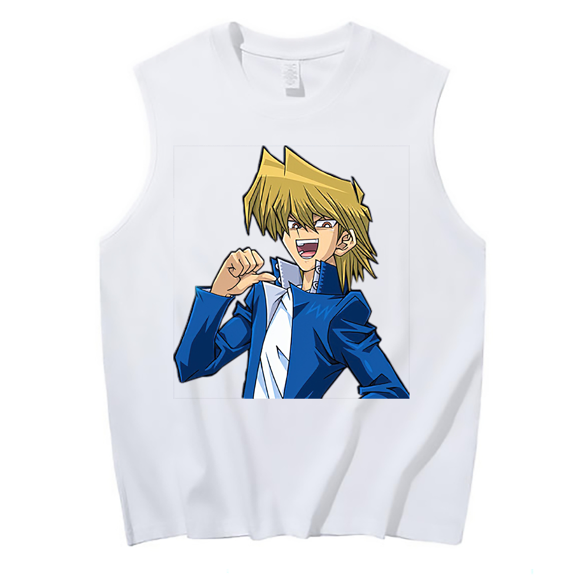 （画像用） 遊☆戯☆王 Yu-Gi-Oh! コットン100％タンクトップ（フロントプリント）