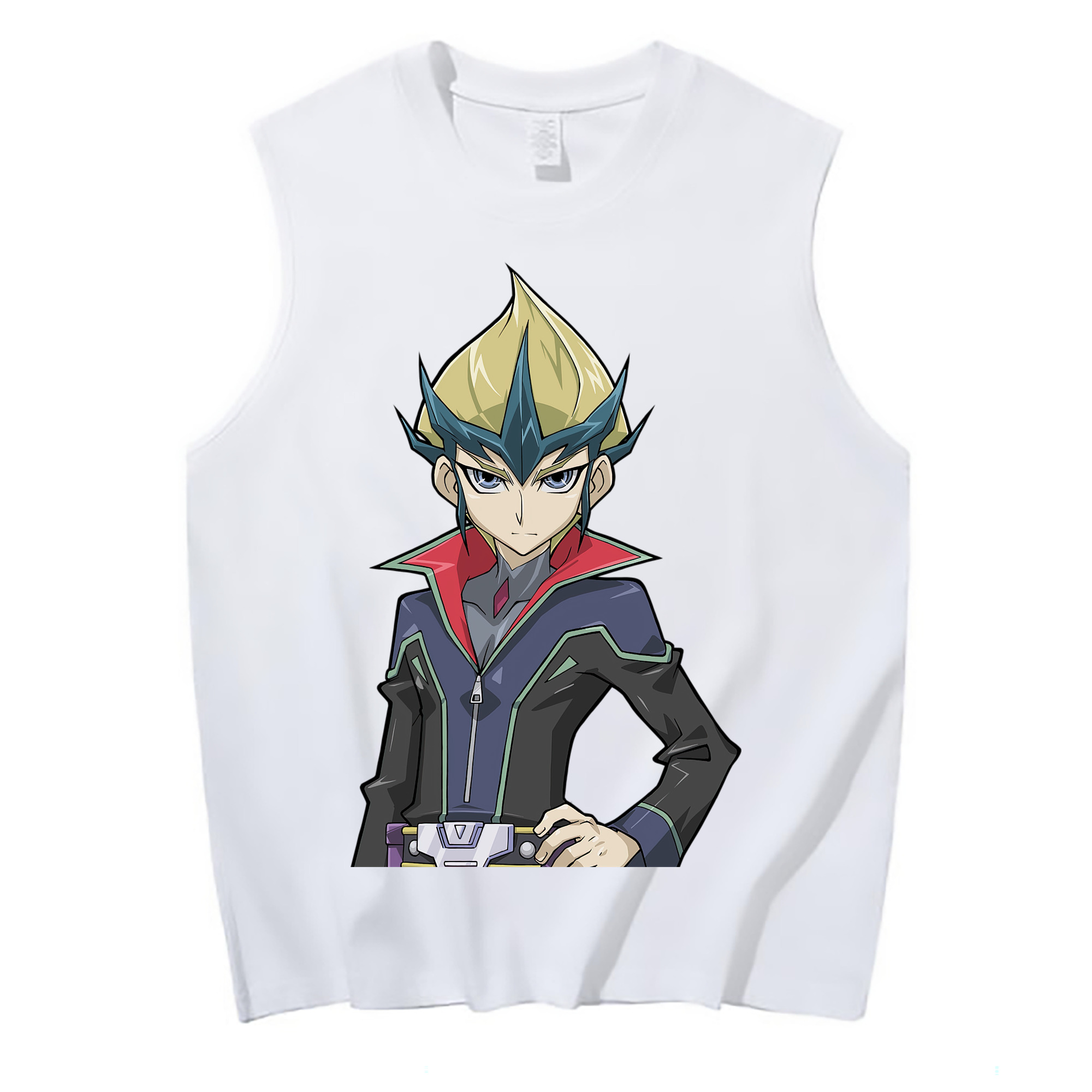 （画像用） 遊☆戯☆王 Yu-Gi-Oh! コットン100％タンクトップ（フロントプリント）
