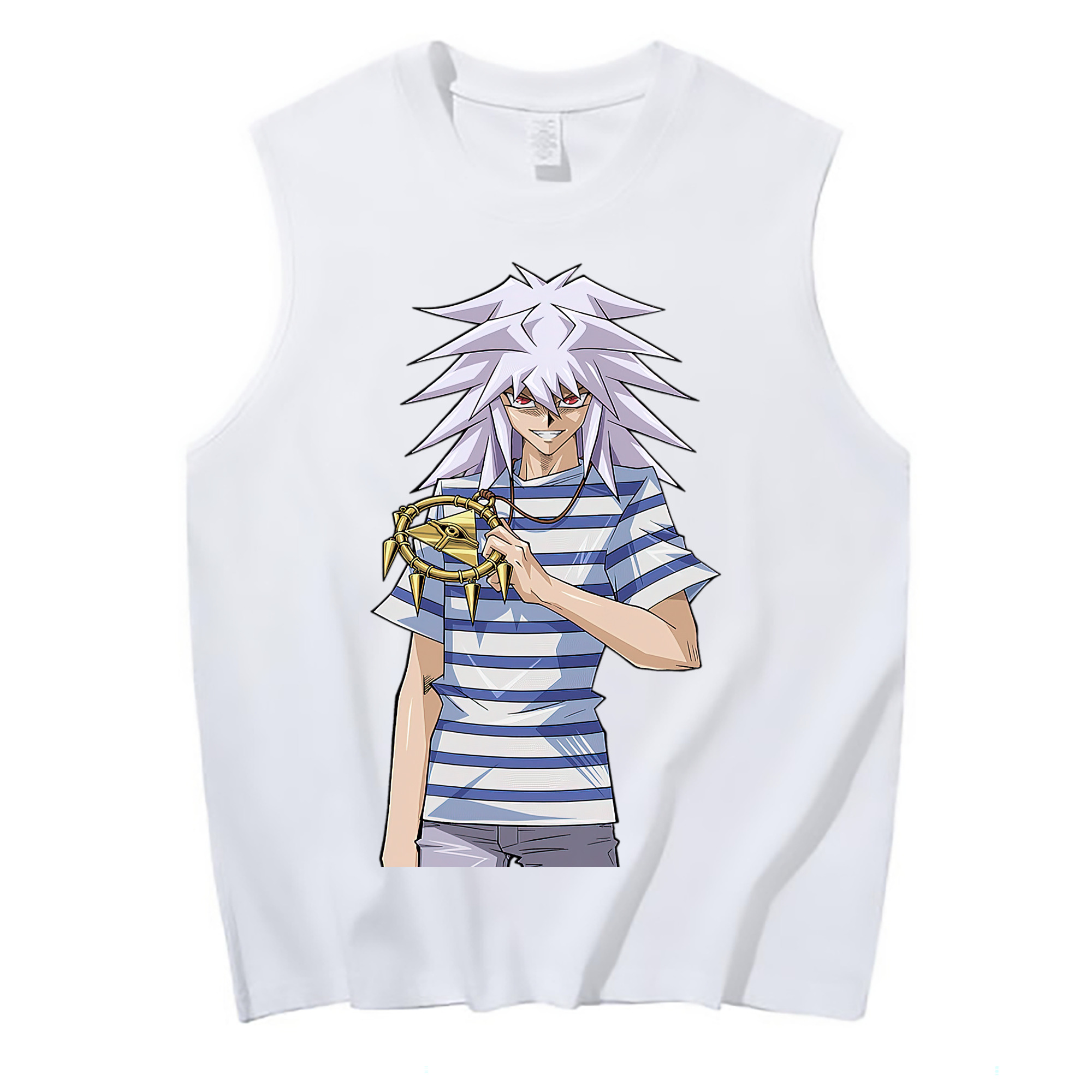 （画像用） 遊☆戯☆王 Yu-Gi-Oh! コットン100％タンクトップ（フロントプリント）