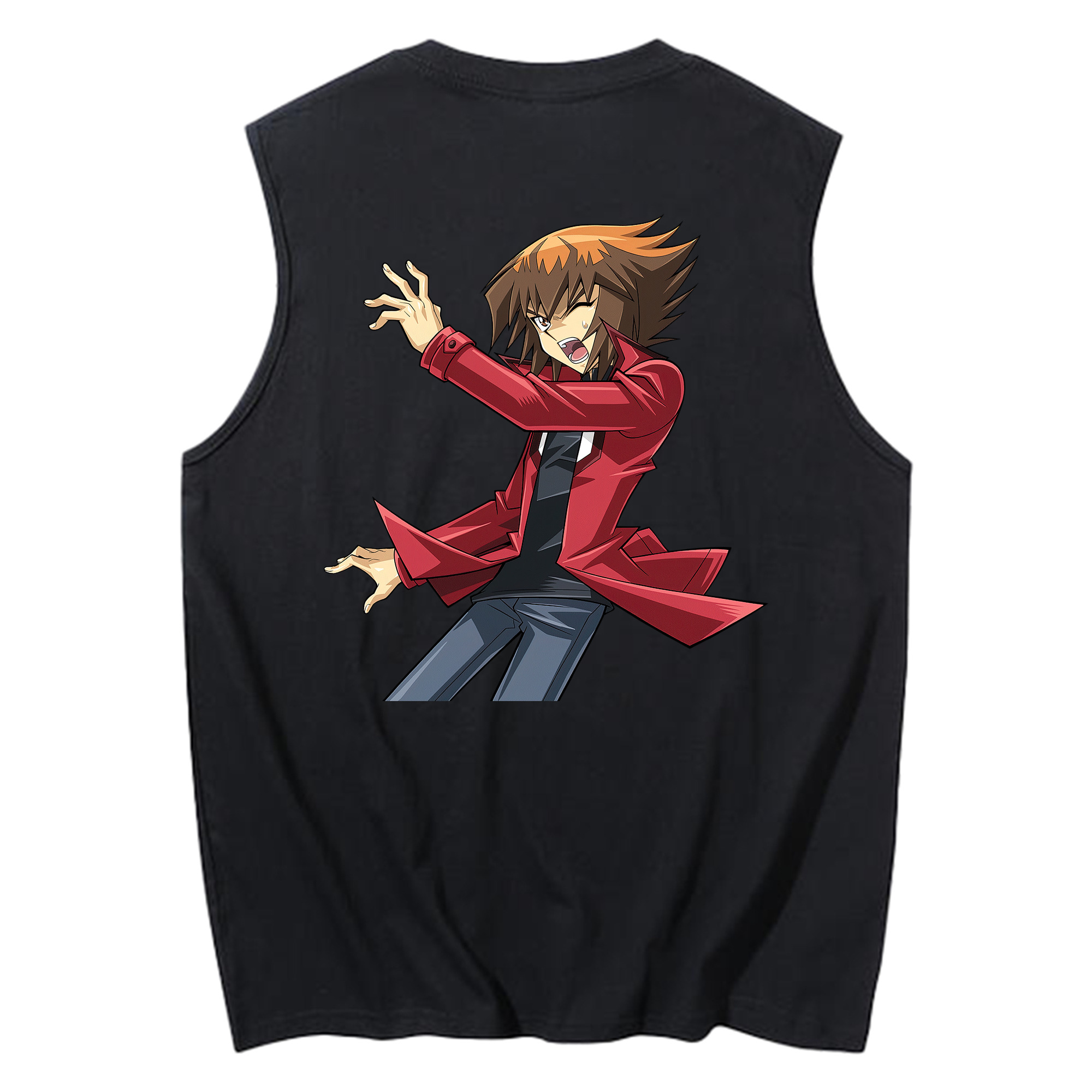 （画像用） 遊☆戯☆王 Yu-Gi-Oh! コットン100％タンクトップ（背面プリント）