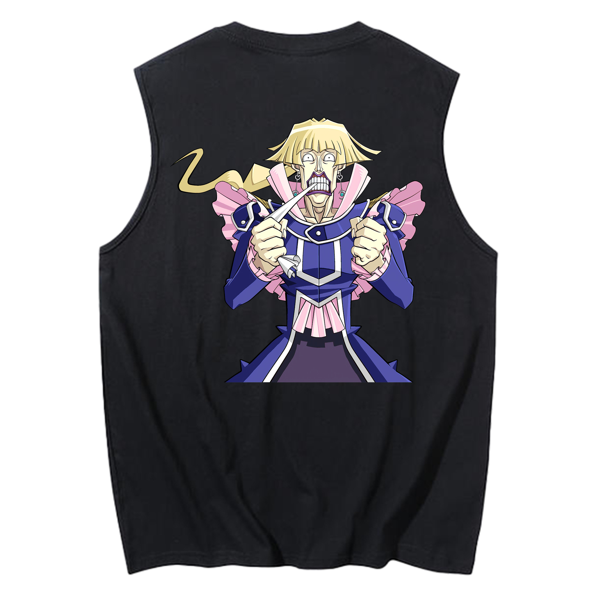 （画像用） 遊☆戯☆王 Yu-Gi-Oh! コットン100％タンクトップ（背面プリント）