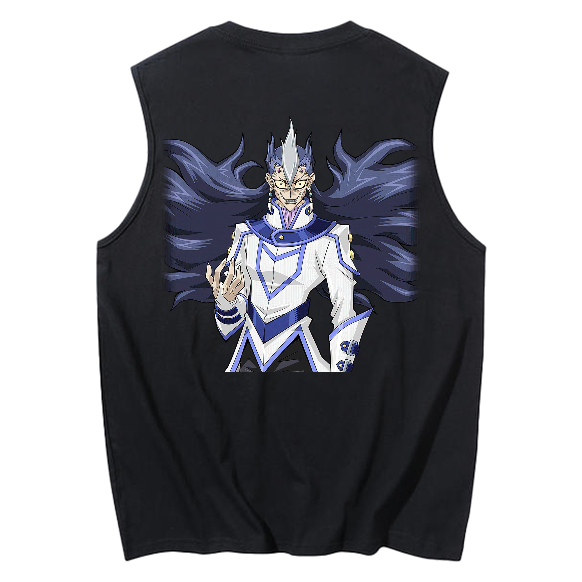 （画像用） 遊☆戯☆王 Yu-Gi-Oh! コットン100％タンクトップ（背面プリント）