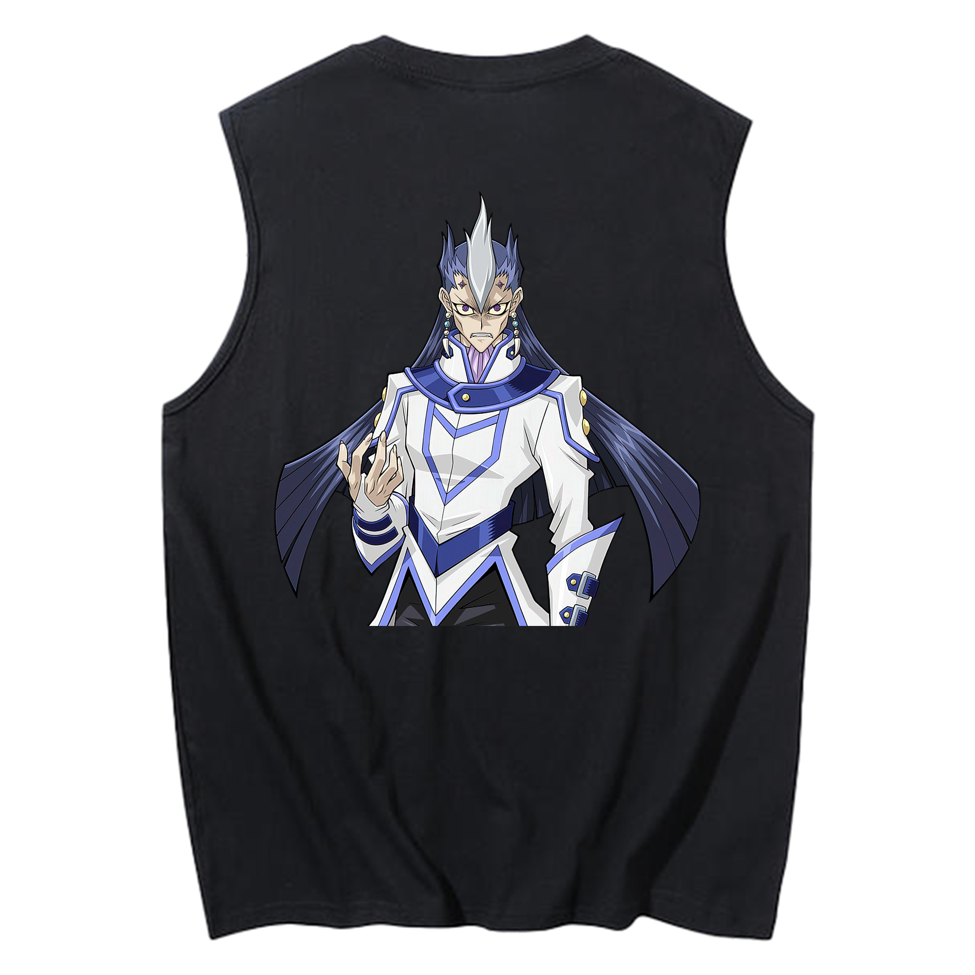 （画像用） 遊☆戯☆王 Yu-Gi-Oh! コットン100％タンクトップ（背面プリント）