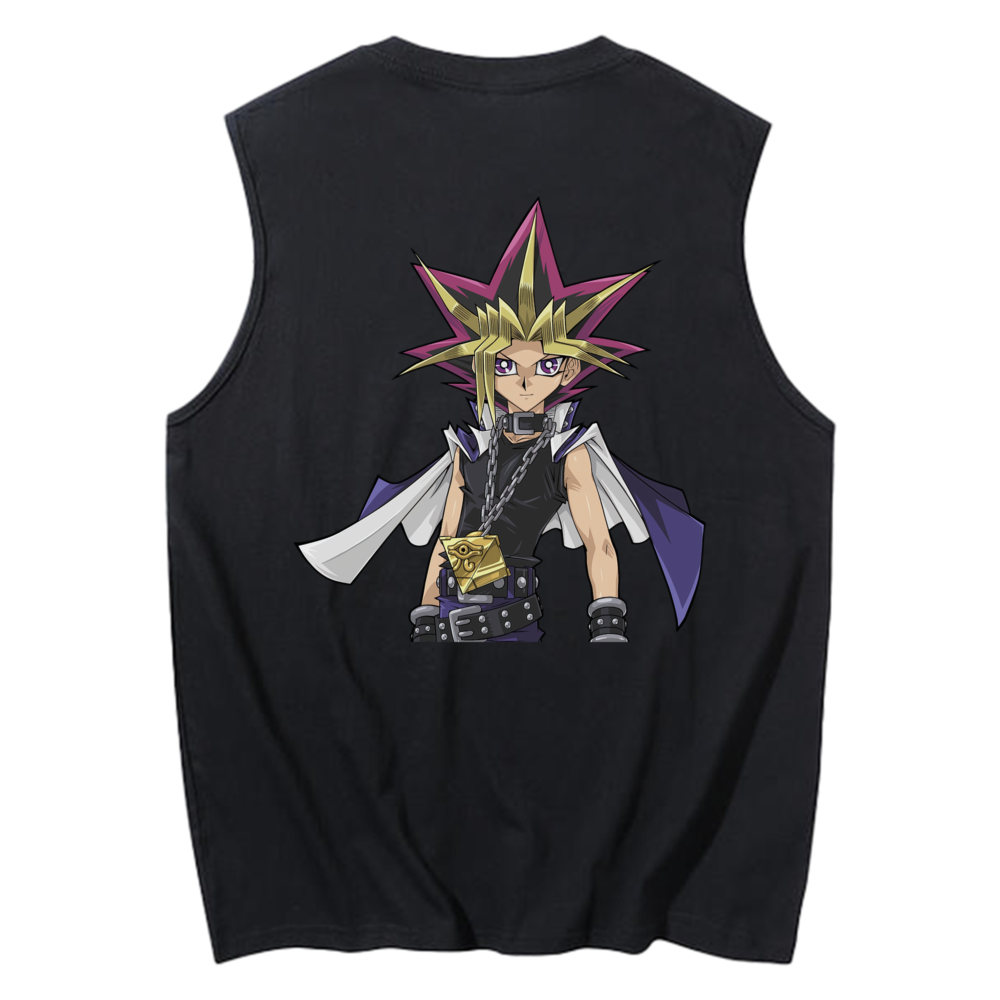 （画像用） 遊☆戯☆王 Yu-Gi-Oh! コットン100％タンクトップ（背面プリント）