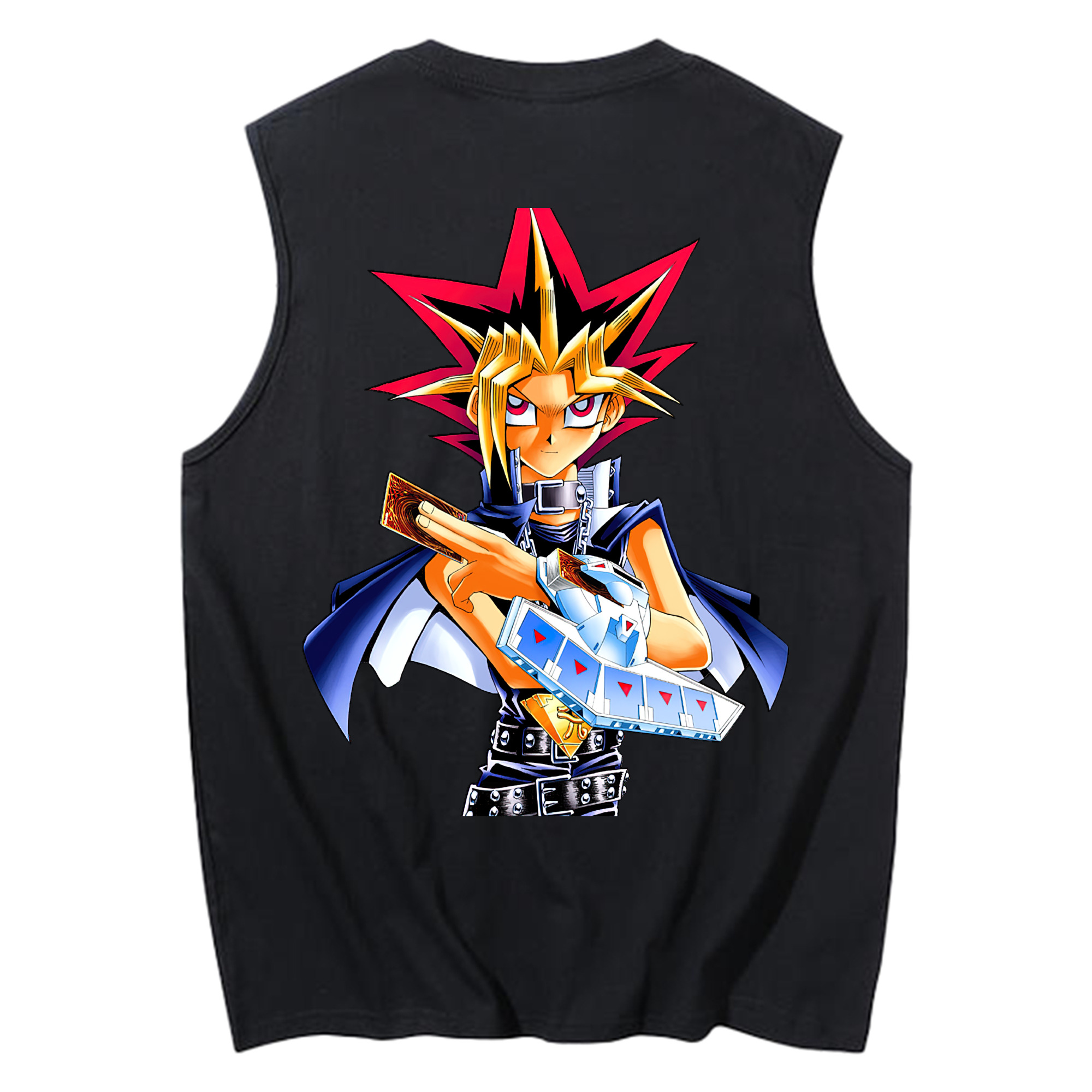 （画像用） 遊☆戯☆王 Yu-Gi-Oh! コットン100％タンクトップ（背面プリント）
